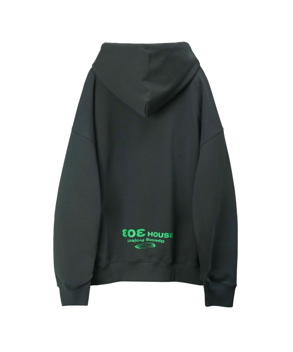アウターその他 Opening Project Symbol Logo Zip Hoodie Charcoal MUSINSA | OPENING PROJECT Symbol Logo Zip Hoodie - Charcoal
