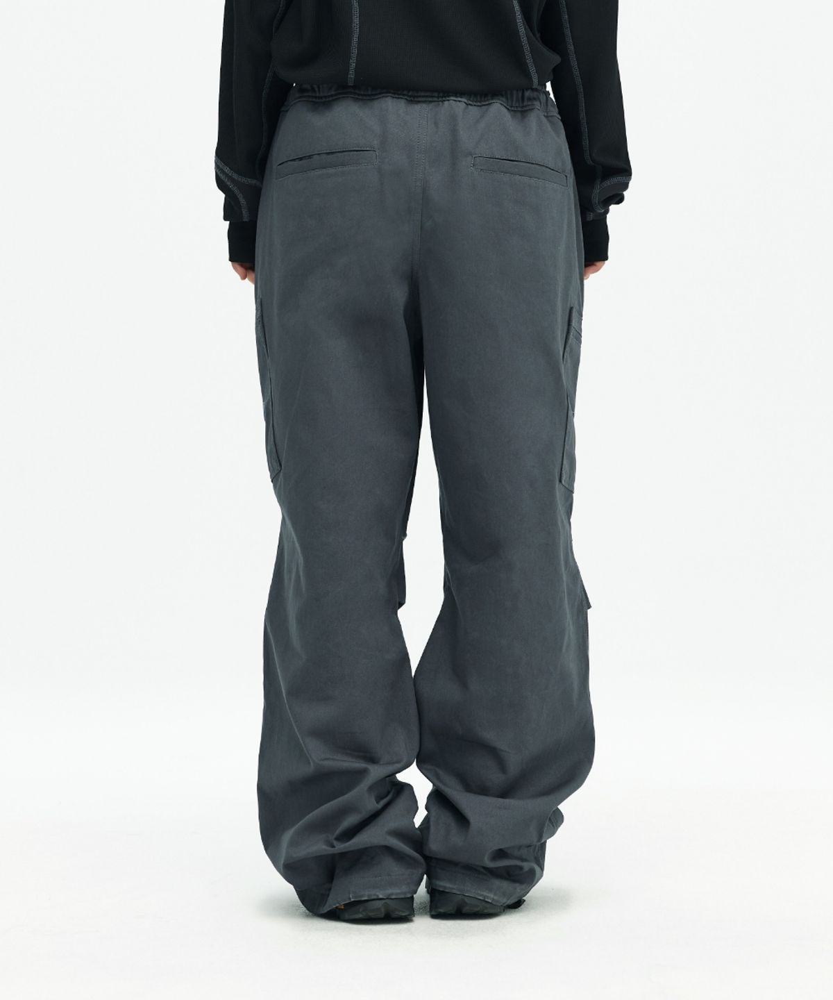 오프닝프로젝트(OPENING PROJECT) Drawstring Cargo Pant - Grey