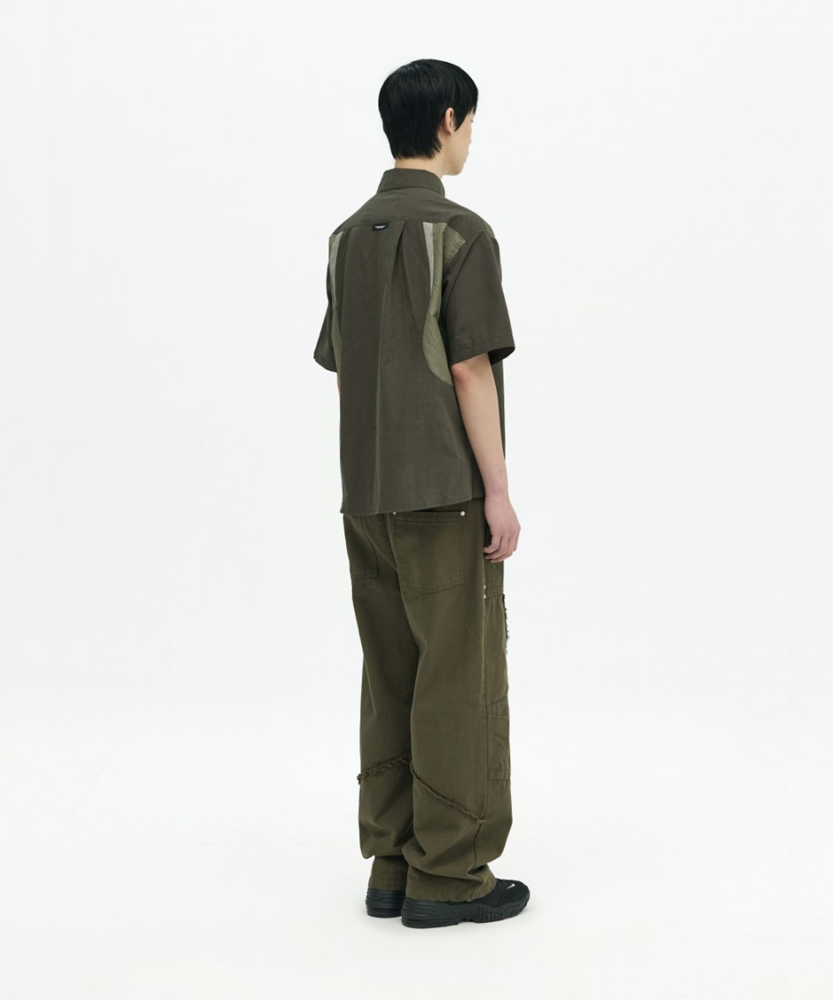 오프닝프로젝트(OPENING PROJECT) Shield Cutted Pant - Olive