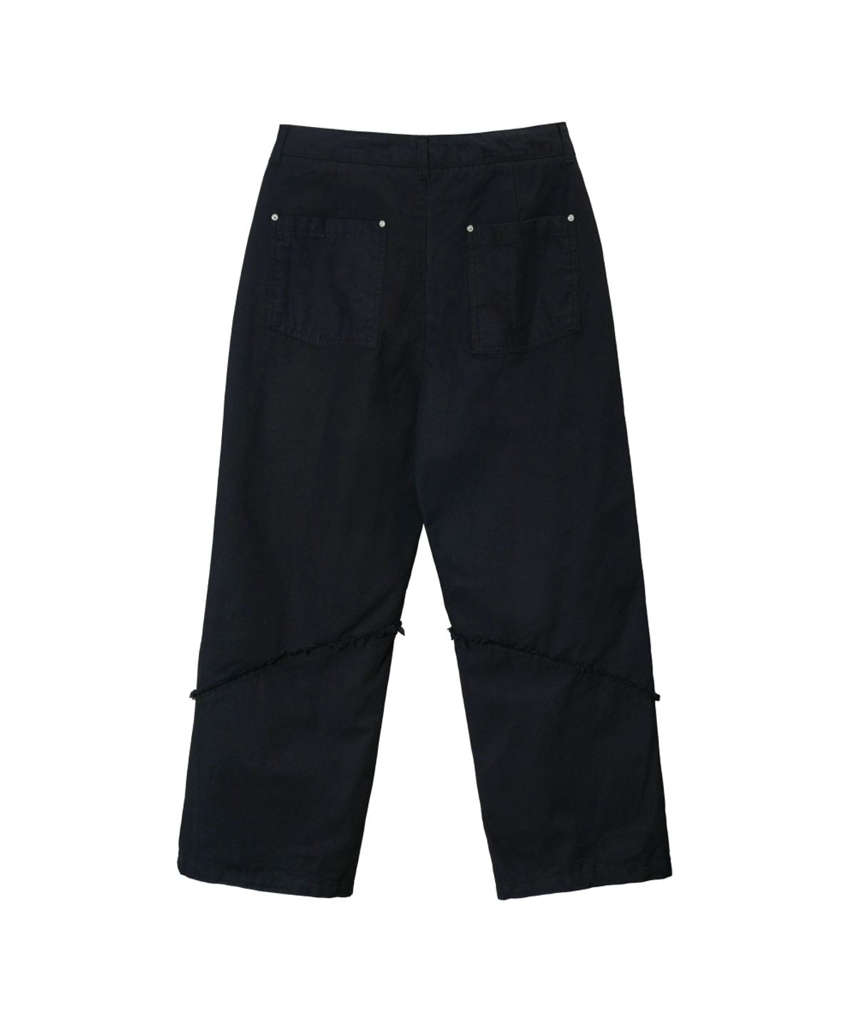 오프닝프로젝트(OPENING PROJECT) Shield Cutted Pant - Black