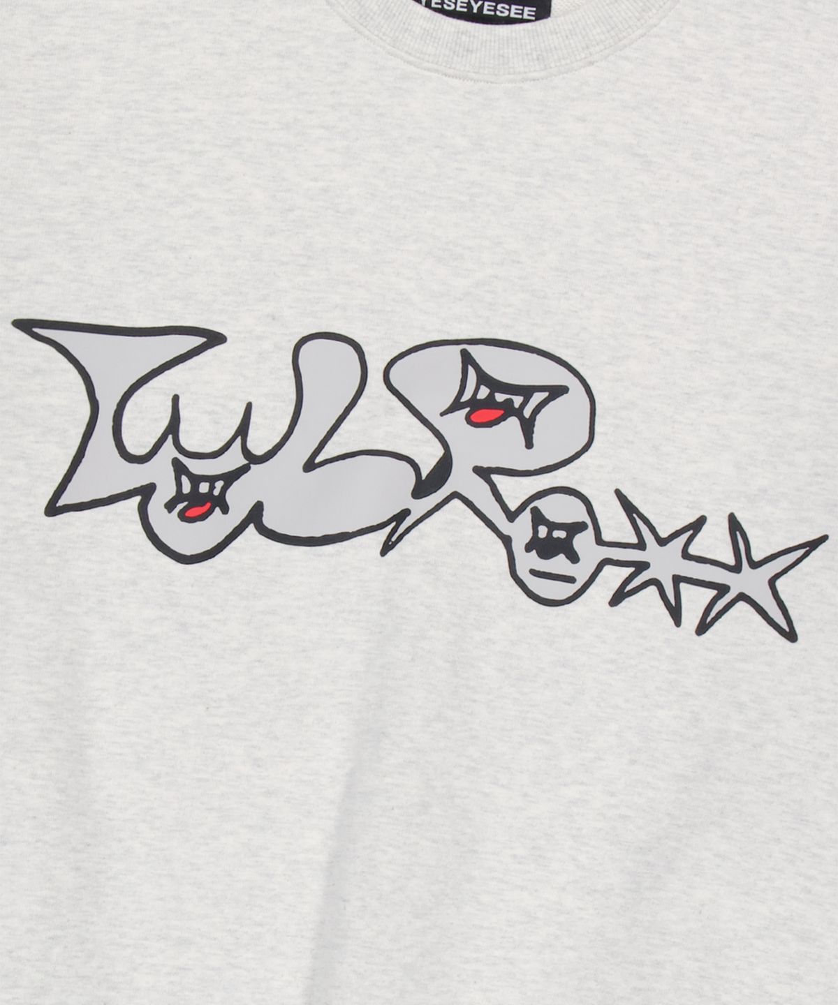 예스아이씨(YESEYESEE) Y.E.S Tulrexx Sweatshirt Light Grey