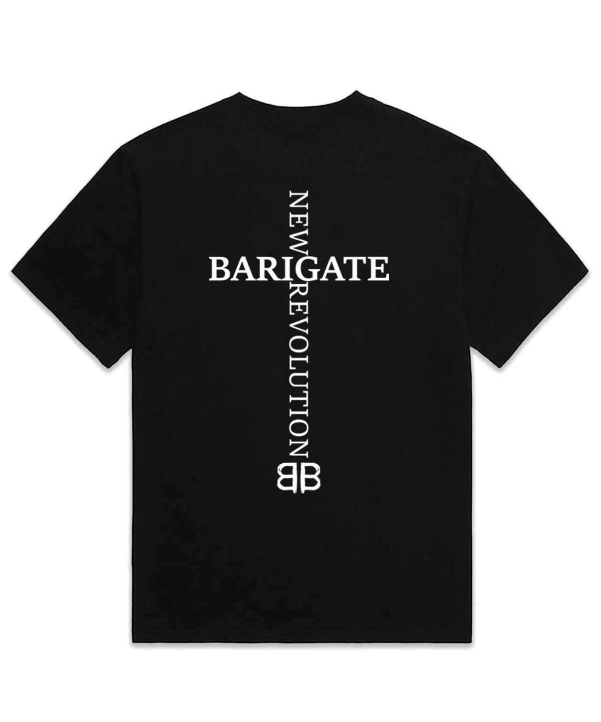 바리게이트(BARIGATE) NEW REVOLUTION 반팔 티셔츠 (BS015) 블랙