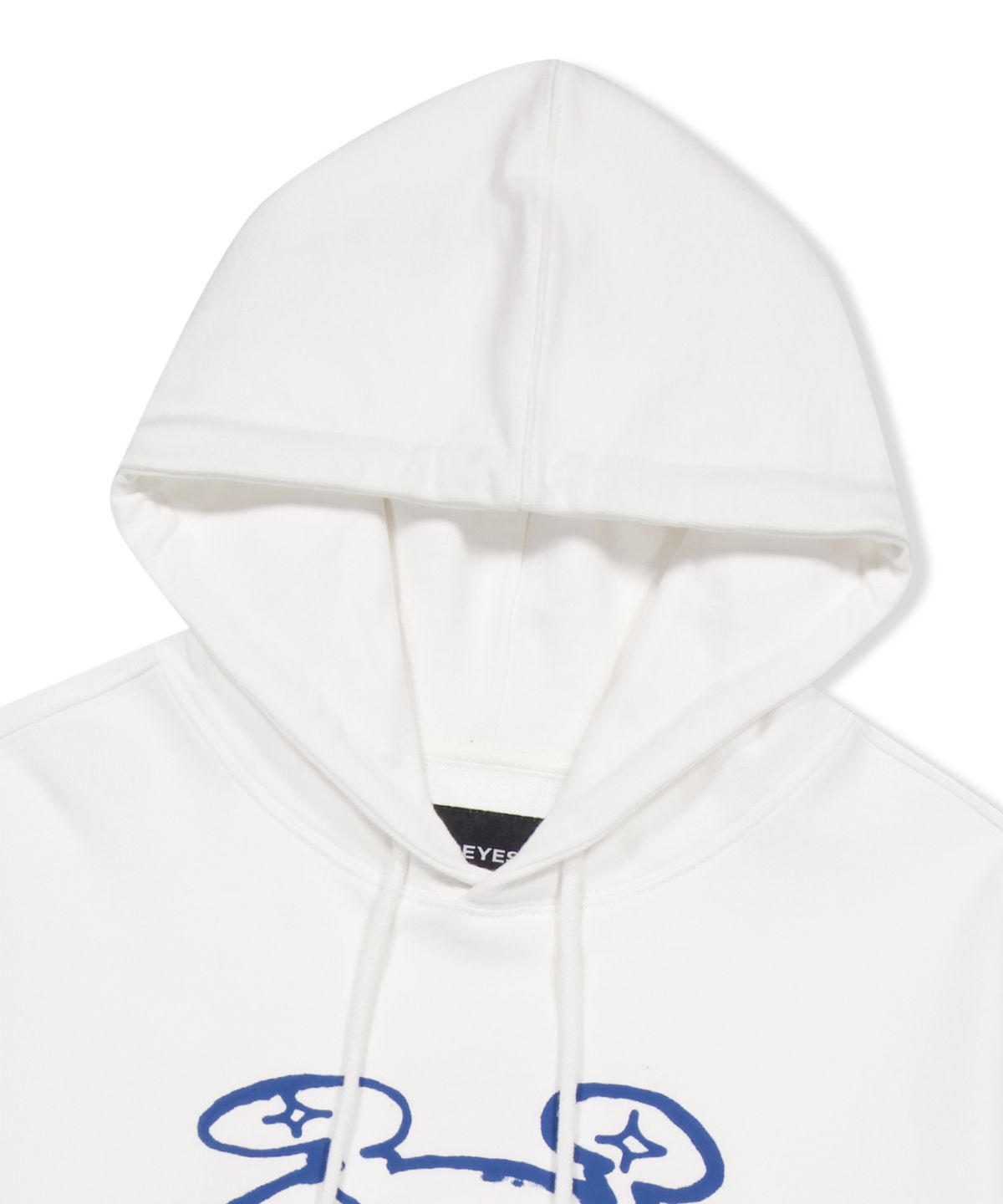 예스아이씨(YESEYESEE) Tulrexx Doodle Hoodie White