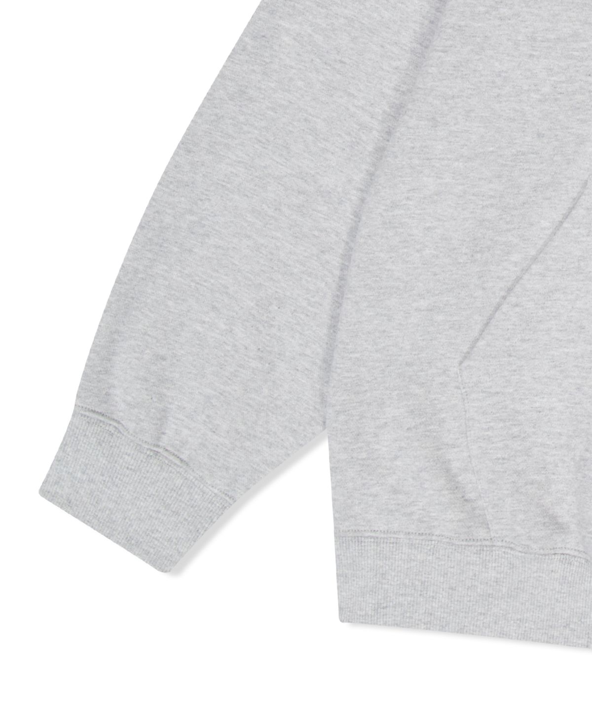 예스아이씨(YESEYESEE) Arch Logo Hoodie Grey