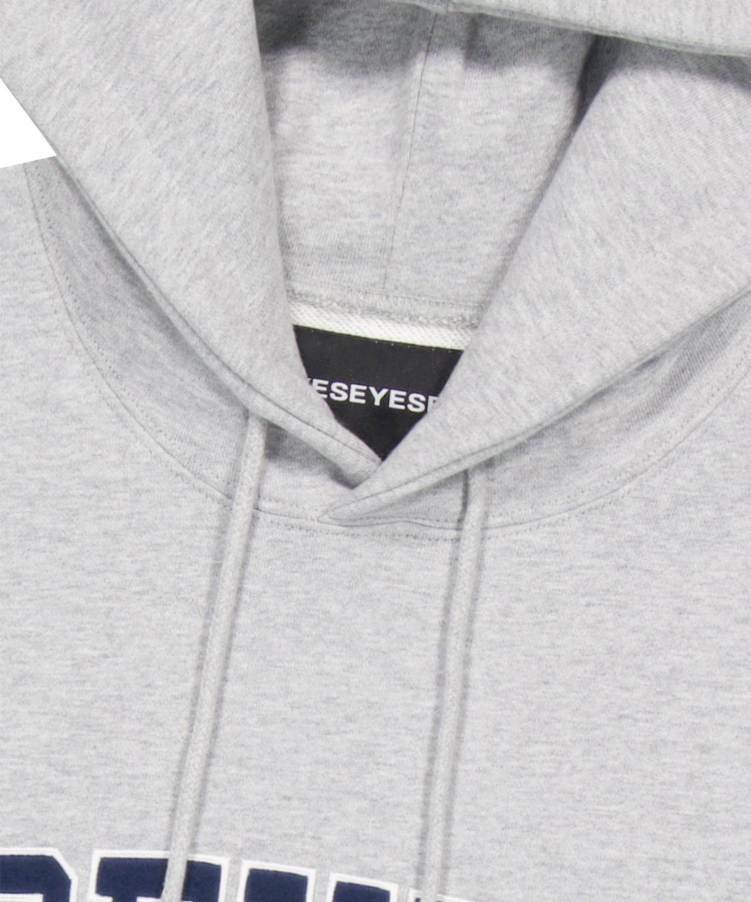 예스아이씨(YESEYESEE) Arch Logo Hoodie Grey - 사이즈 & 후기 | 무신사