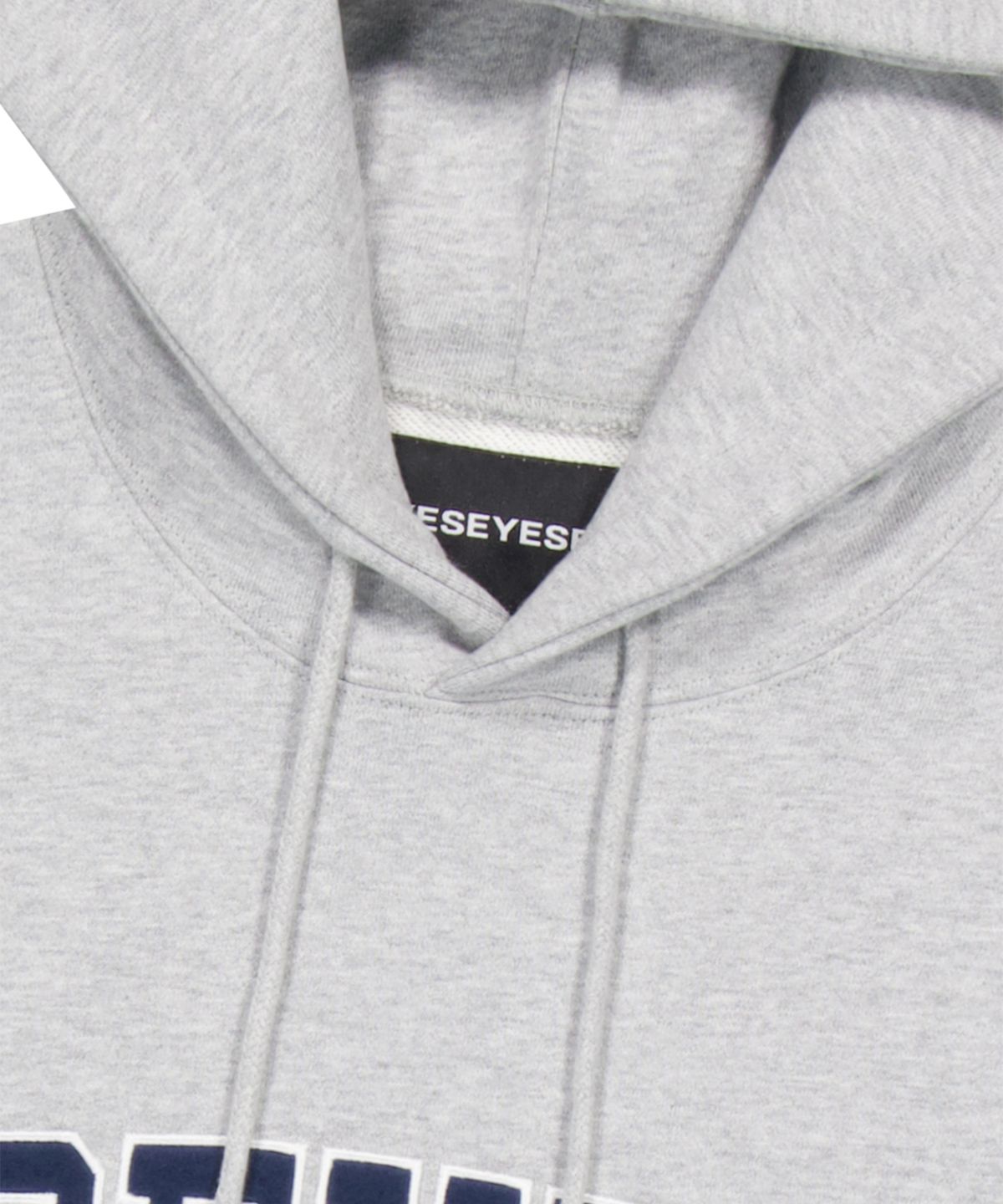 예스아이씨(YESEYESEE) Arch Logo Hoodie Grey