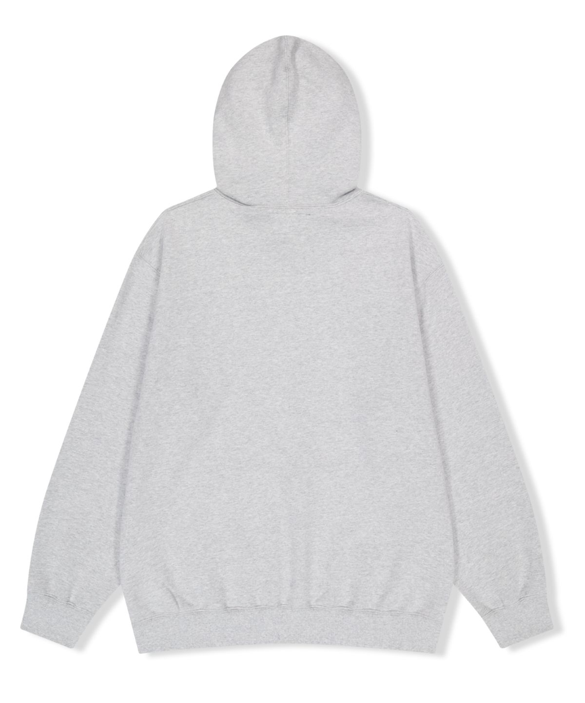 예스아이씨(YESEYESEE) Arch Logo Hoodie Grey