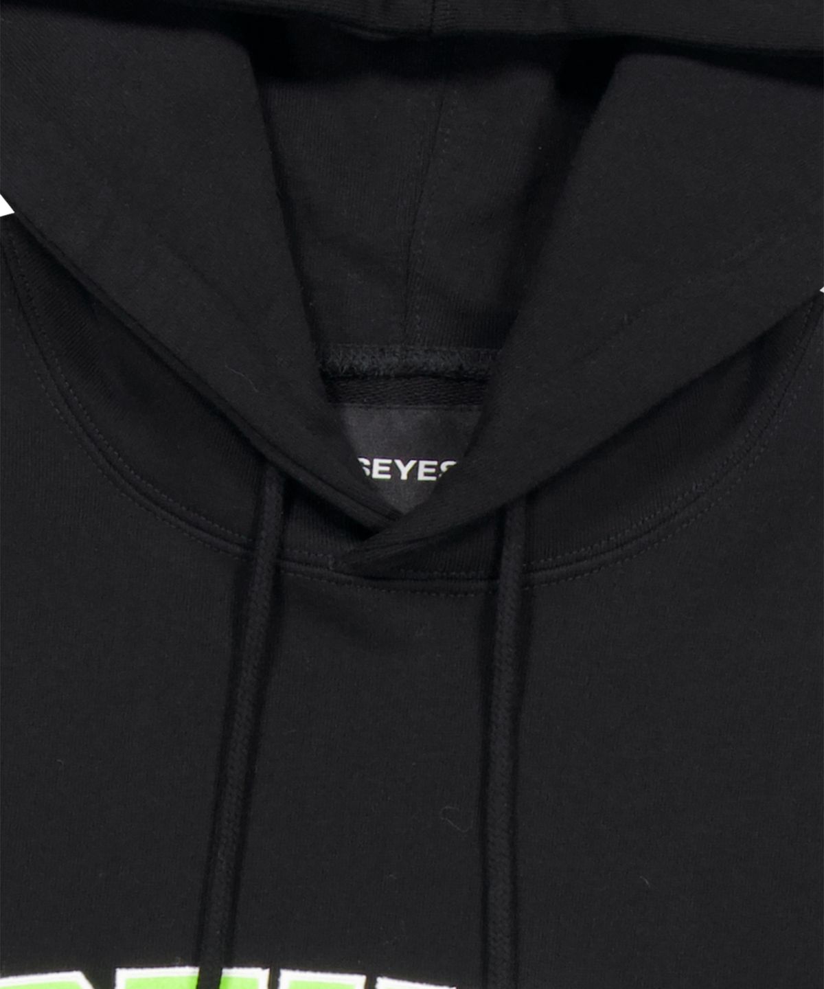 예스아이씨(YESEYESEE) Arch Logo Hoodie Black