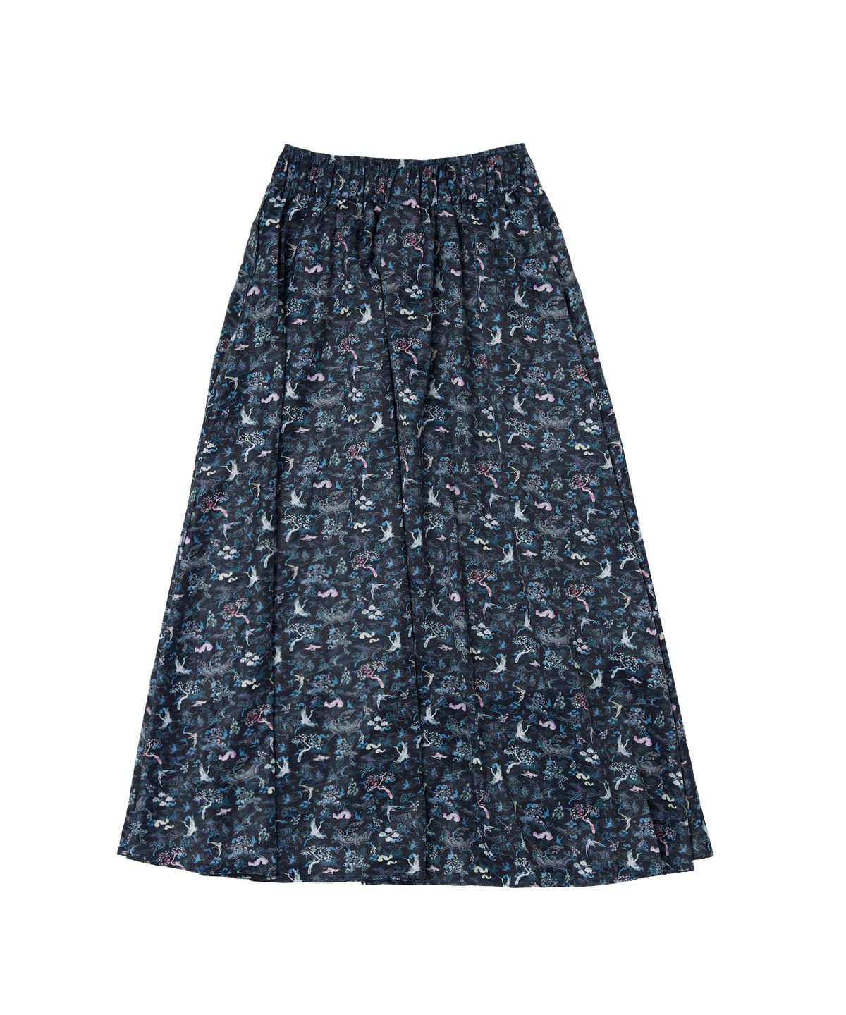 어낫띵(A NOTHING) NACRE K-ART LONG-SKIRT (Navy)