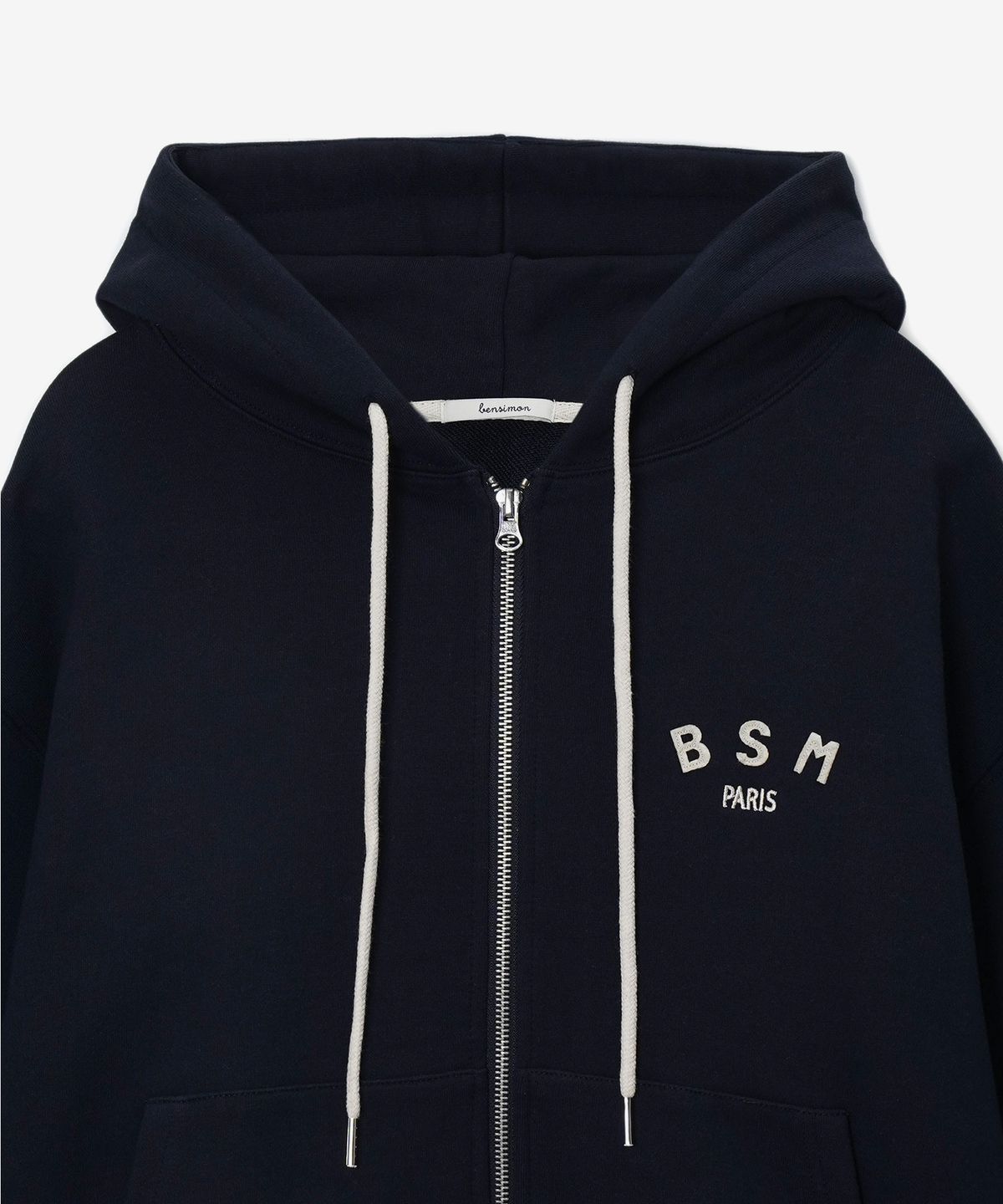 벤시몽(BENSIMON) BSM SMALL LOGO ZIP UP - NAVY