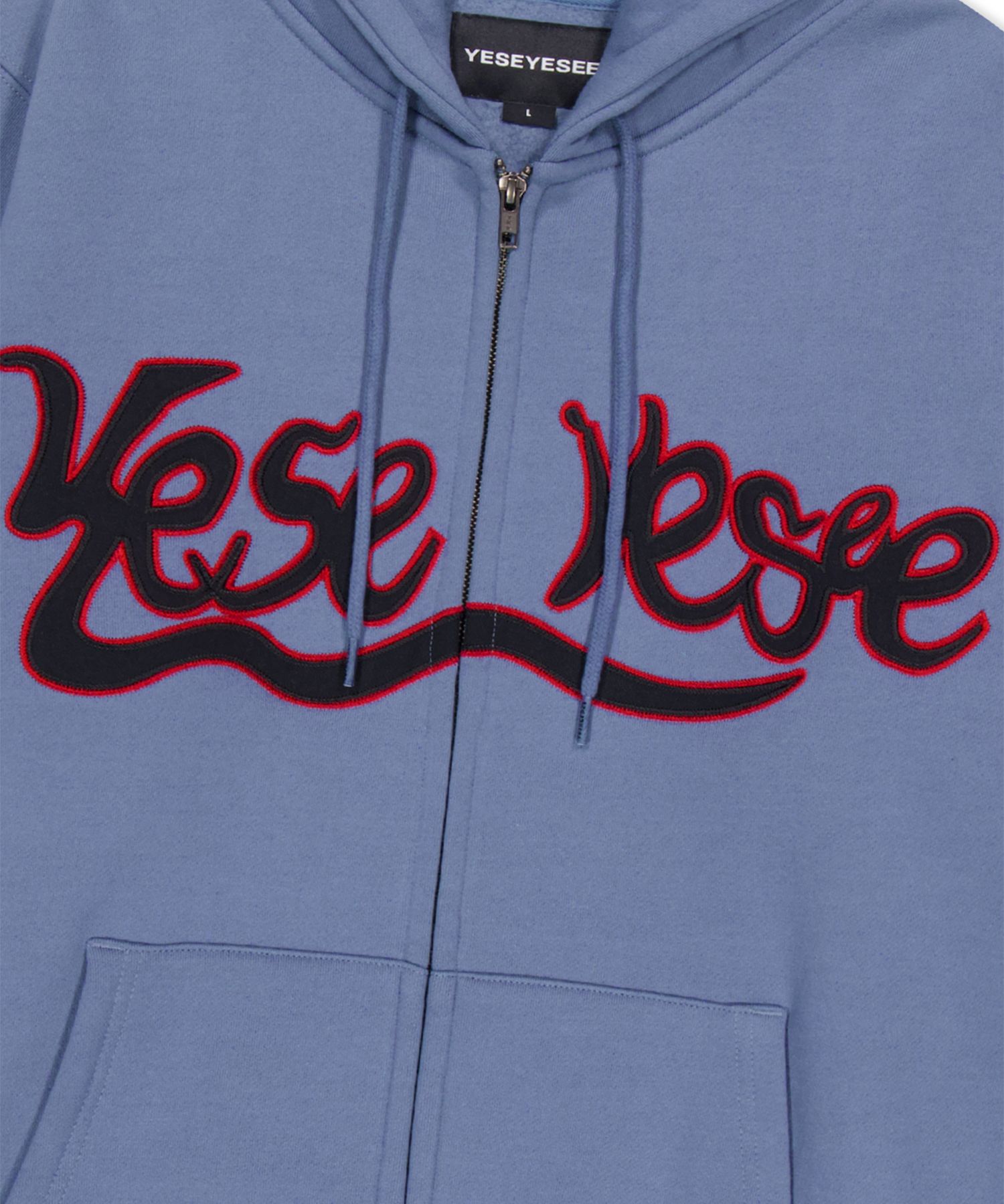 【YESEYESEE】 Y.E.S Logo Zip-up Hoodie ★送料・関税込★ yeseyesee® :: Y.E.S Snail Logo Zip-up Hoodie Khaki