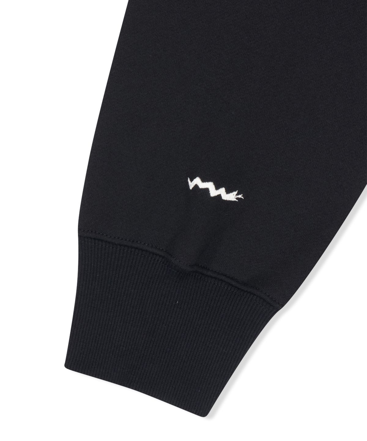 예스아이씨(YESEYESEE) Y.E.S Snail Logo Zip-up Hoodie Black
