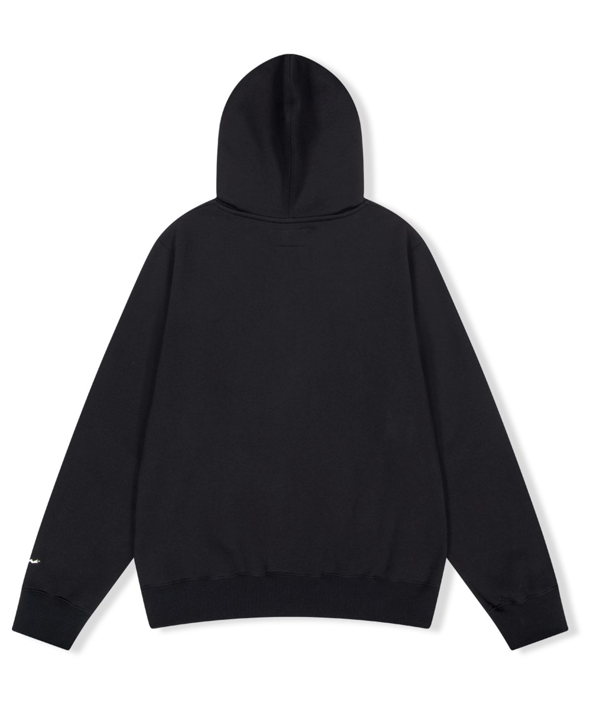 예스아이씨(YESEYESEE) Y.E.S Snail Logo Zip-up Hoodie Black