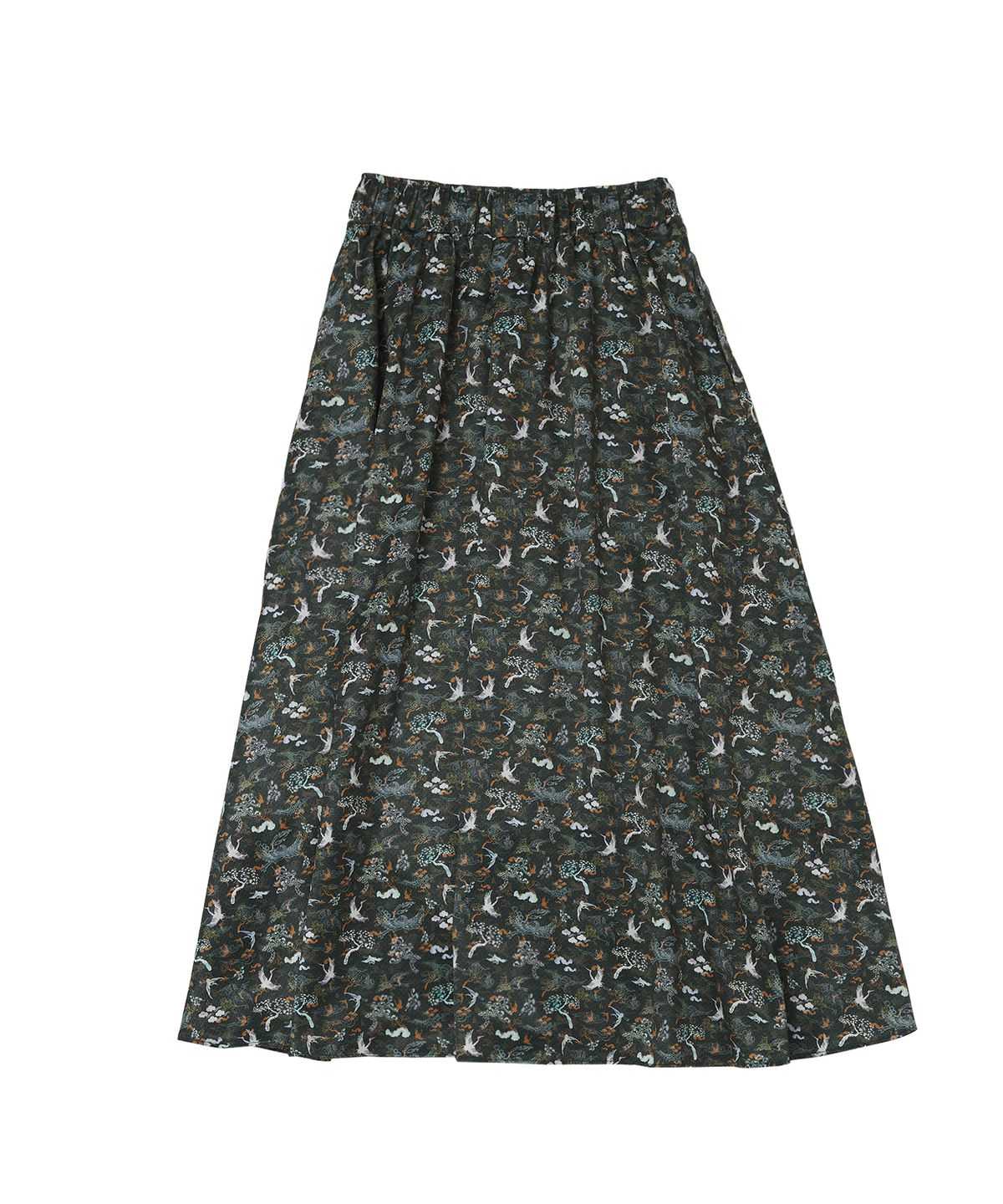 어낫띵(A NOTHING) NACRE K-ART LONG-SKIRT (Khaki)