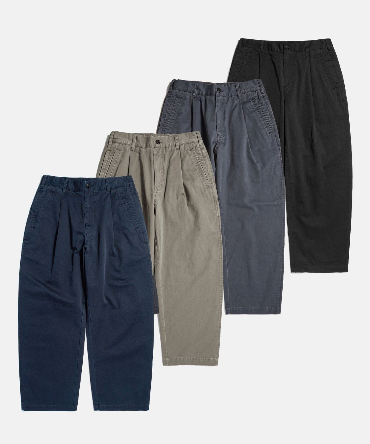 에스피오나지(ESPIONAGE) Skater Chino Pants Dark Beige