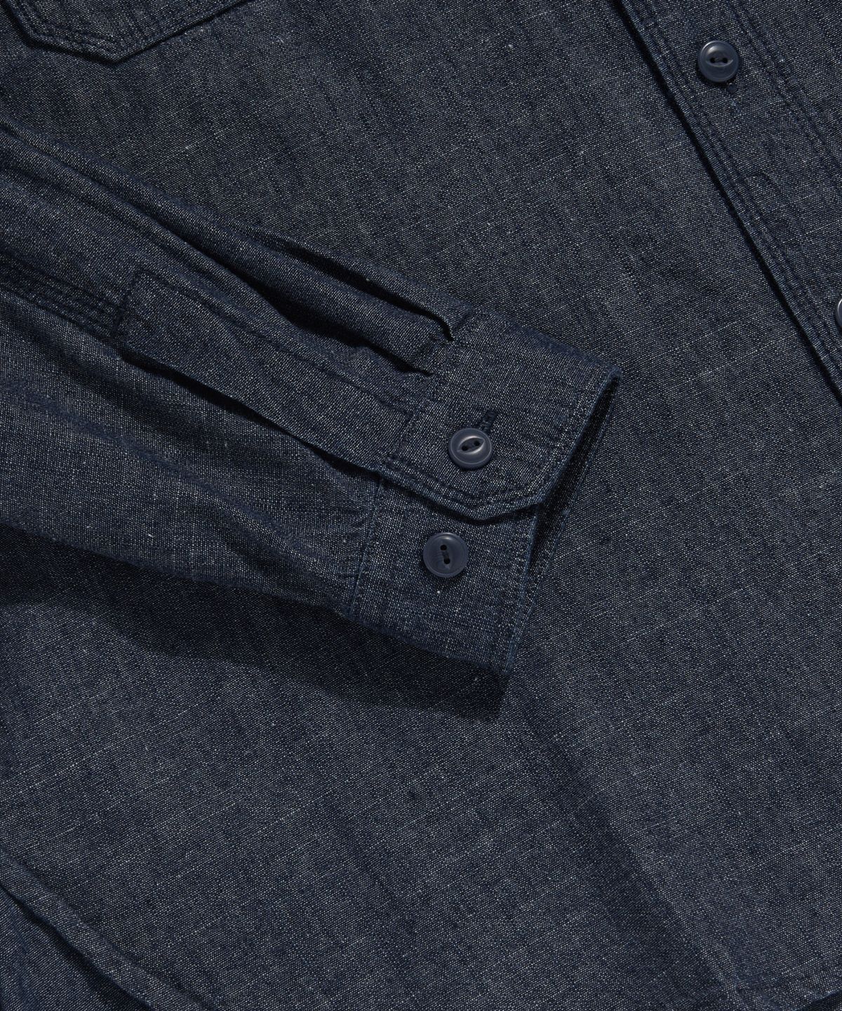 에스피오나지(ESPIONAGE) Chambray Work Shirt Indigo