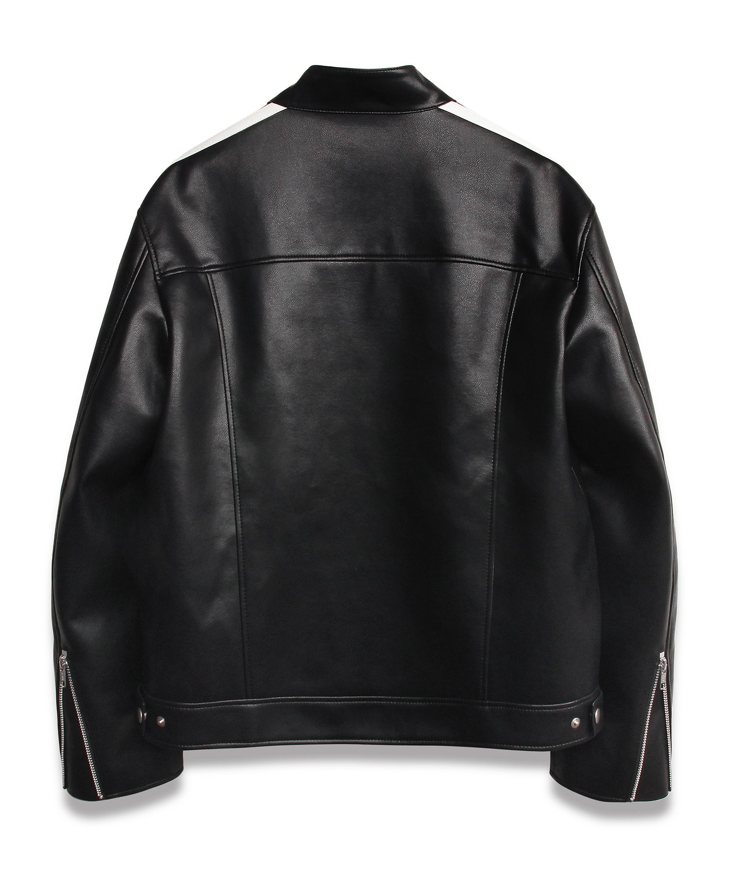 人気の雑貨がズラリ！ MUSINSA jacket racing moto leather Vegan DOFFJASON | ジャケット・アウター
