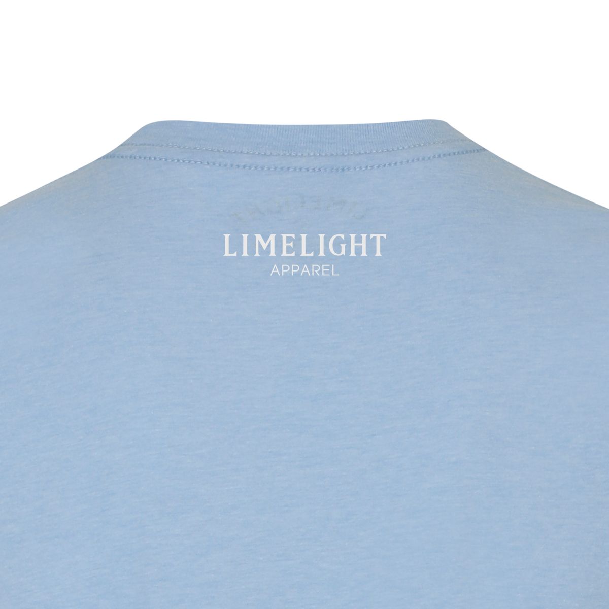 라임라잇 어패럴(LIMELIGHT APPAREL) 라임라잇 티셔츠 (스카이블루 멜란지/화이트)