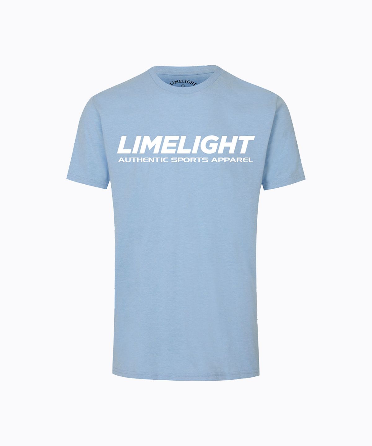 라임라잇 어패럴(LIMELIGHT APPAREL) 라임라잇 티셔츠 (스카이블루 멜란지/화이트)