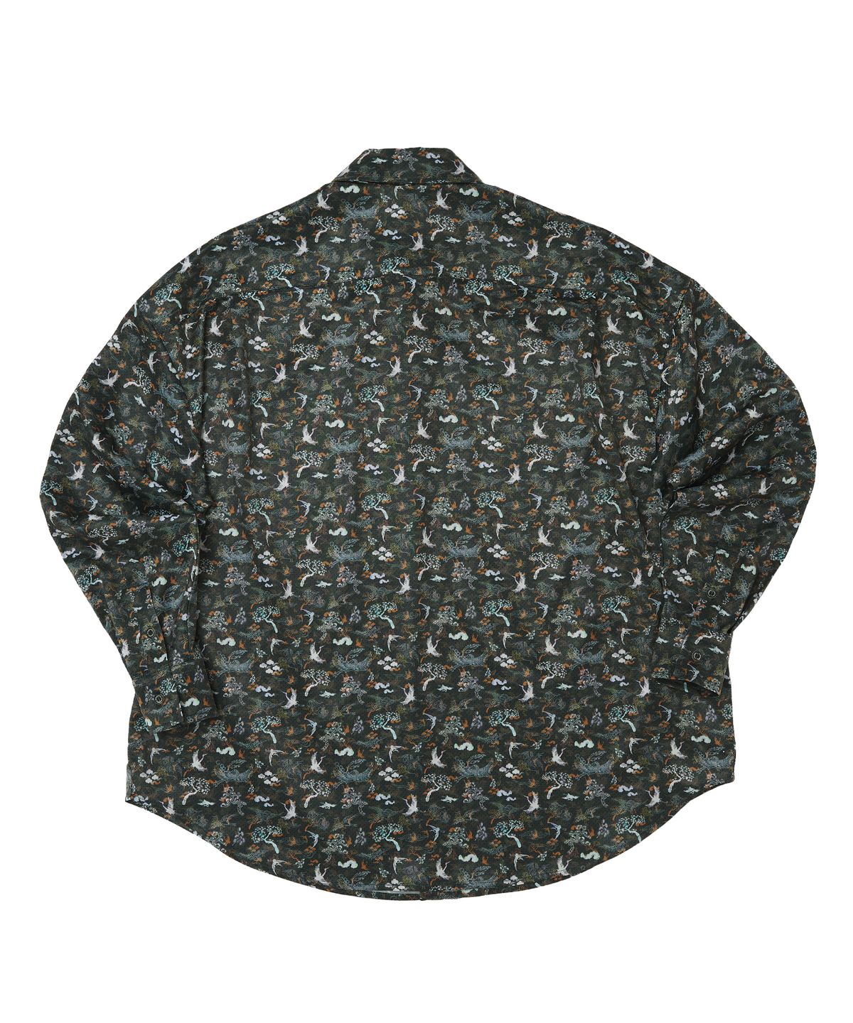 어낫띵(A NOTHING) NACRE K-ART PLEATS-SHIRT (Khaki)