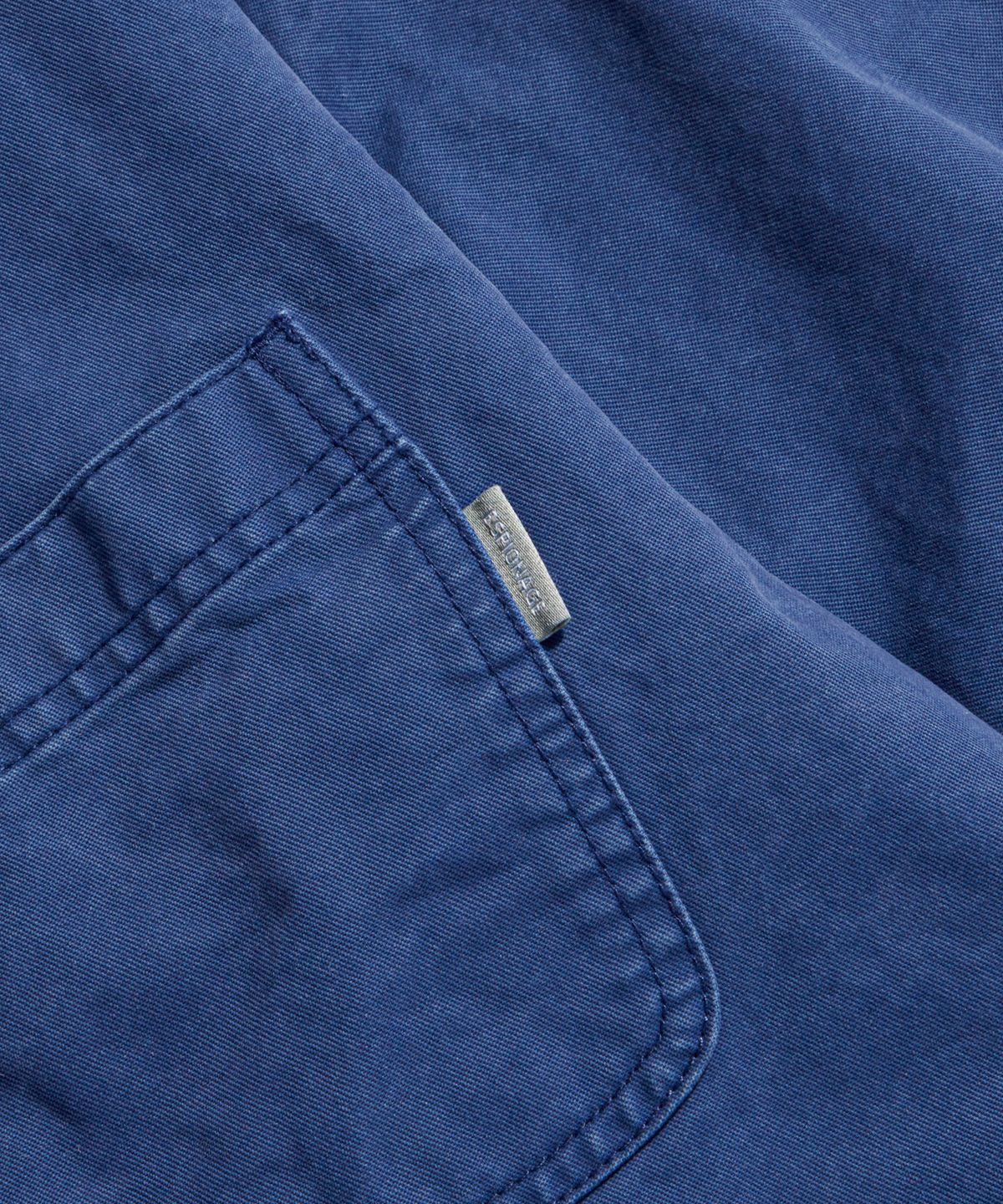 에스피오나지(ESPIONAGE) French Wide Work Jacket (Moleskin) Washed Blue