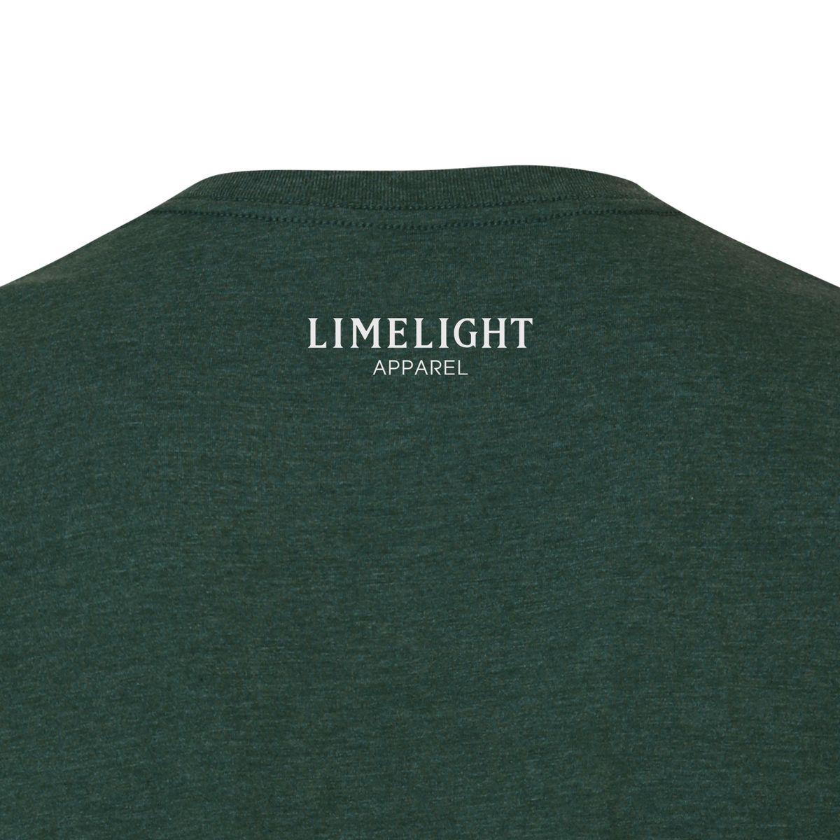 라임라잇 어패럴(LIMELIGHT APPAREL) 라임라잇 티셔츠 (그린 멜란지/화이트)