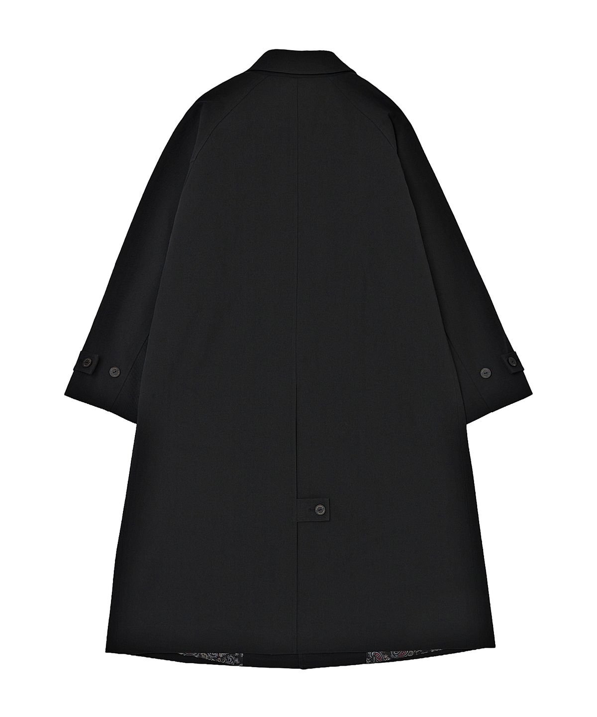 어낫띵(A NOTHING) EARTH COTTON BALMACAAN COAT (Black)