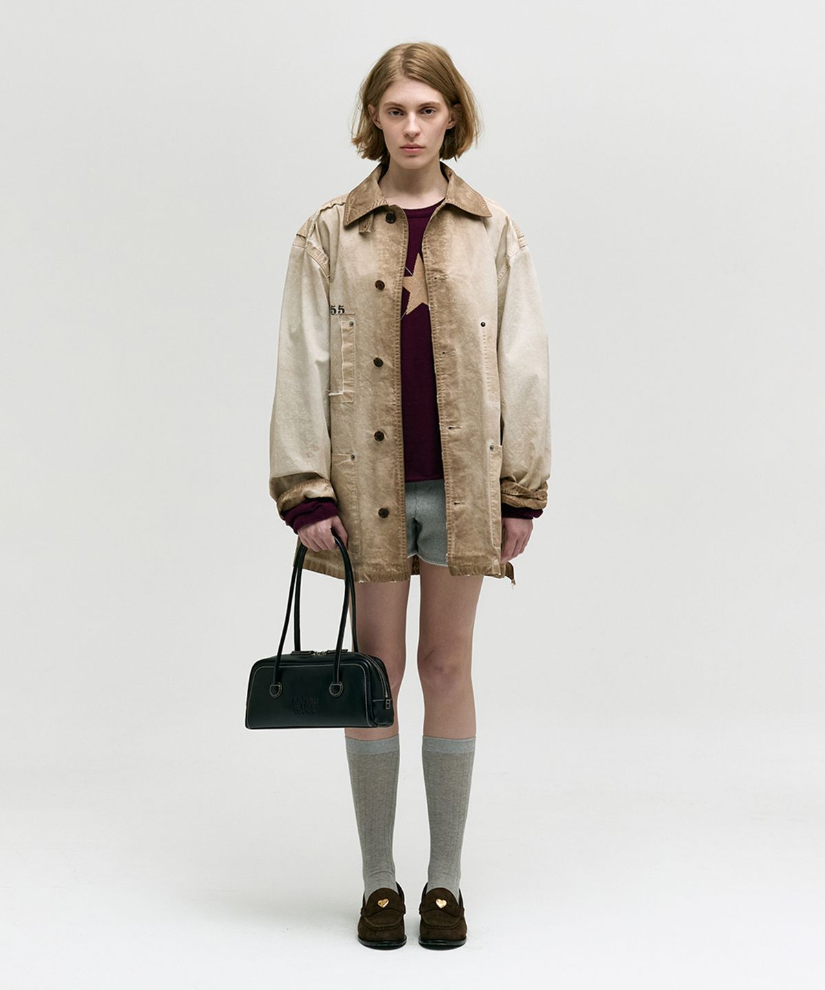 마지셔우드(MARGESHERWOOD) SOFT BOSTON EW_black plain