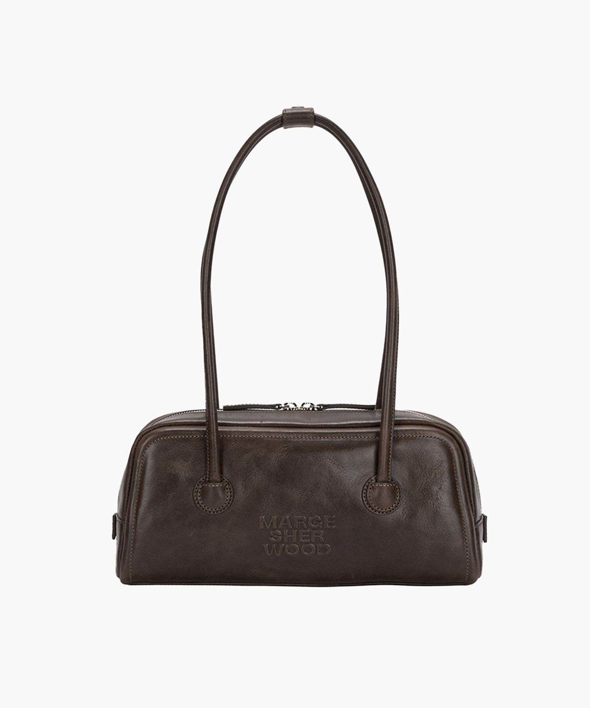 마지셔우드(MARGESHERWOOD) SOFT BOSTON EW_washed brown pull-up