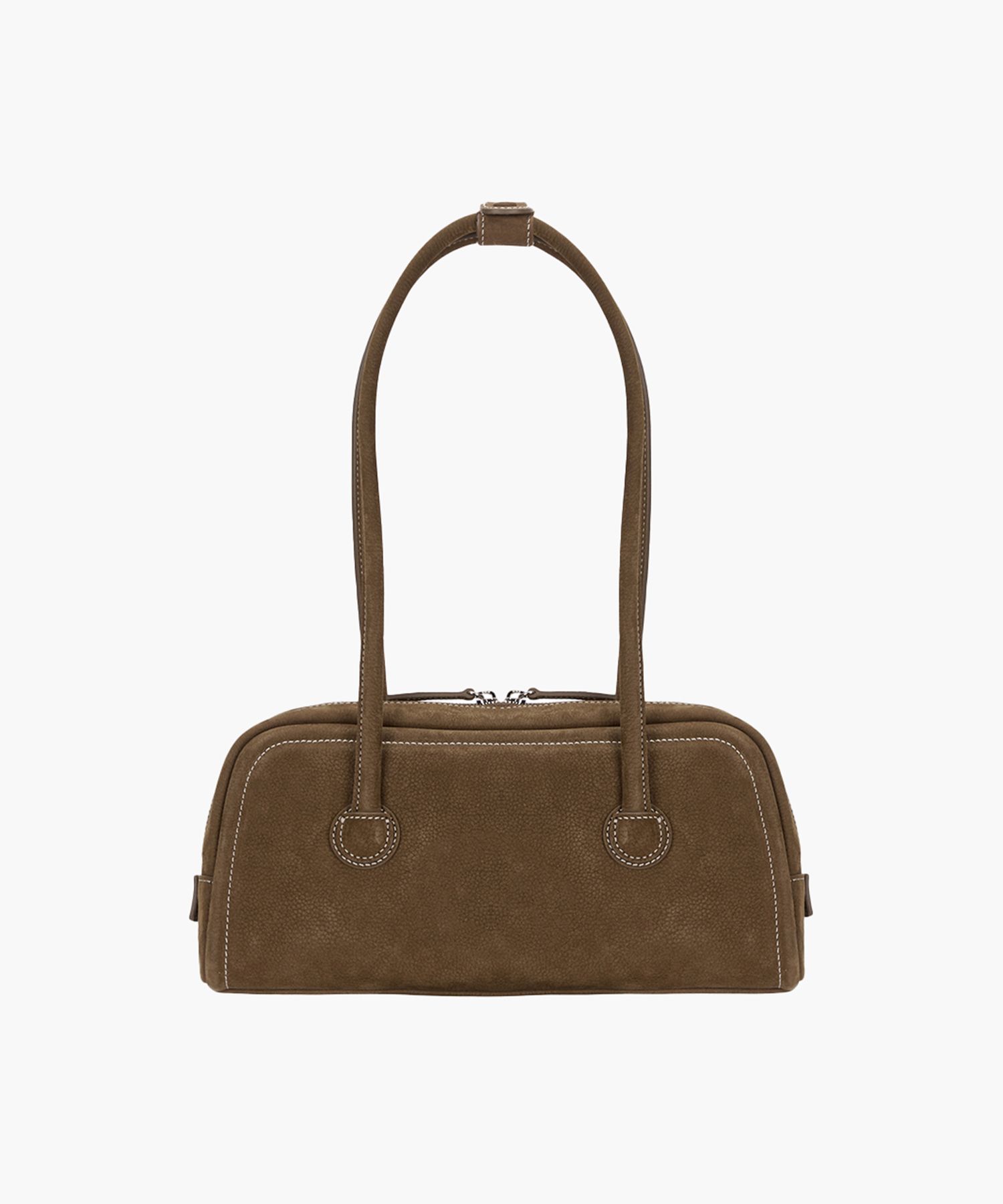 【MARGESHERWOOD】Soft Baguette Bag☆韓国 人気☆バッグ MUSINSA | MARGESHERWOOD SOFT BAGUETTE BAG_chestnut nubuck