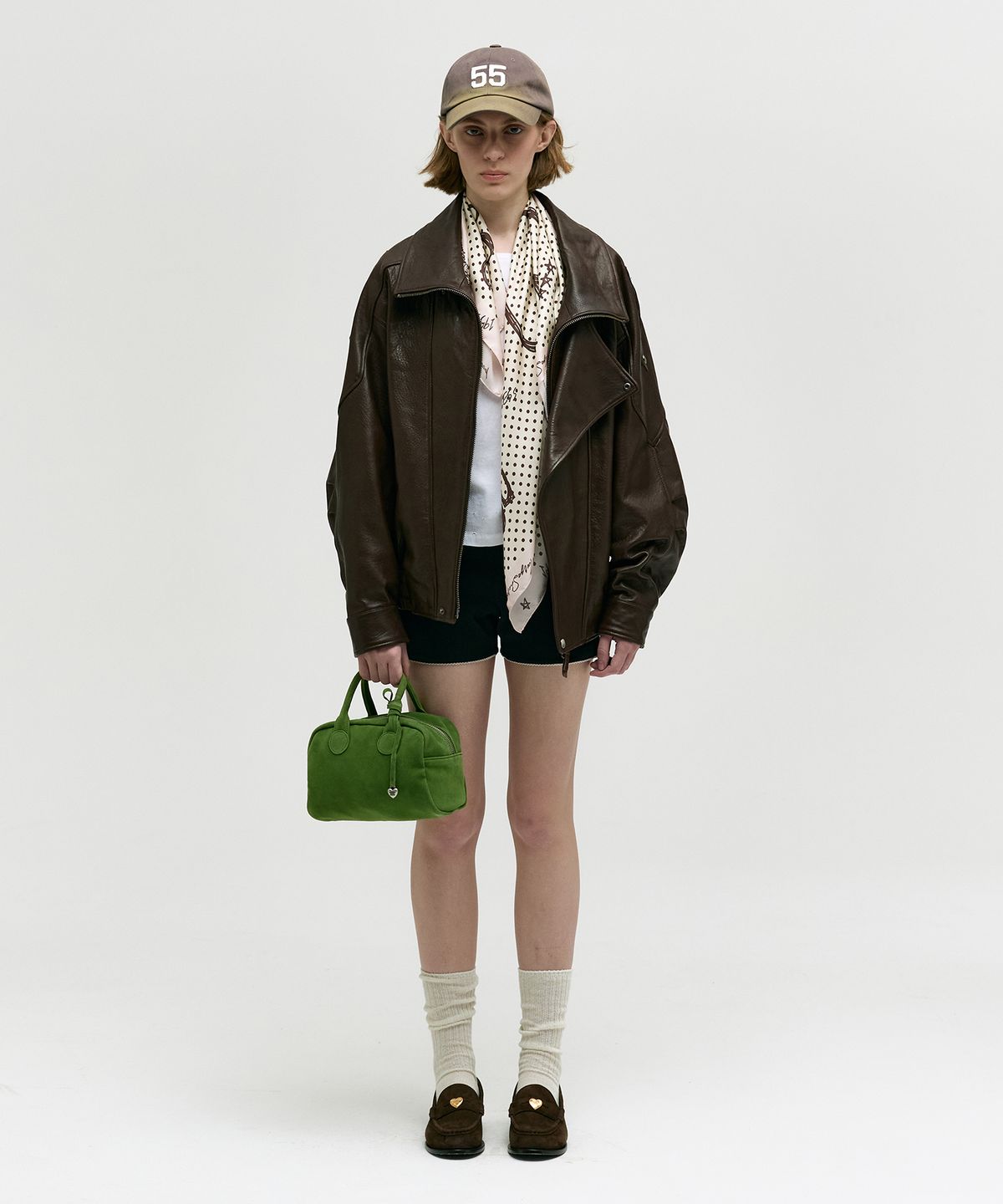 마지셔우드(MARGESHERWOOD) SOFT BOWLING_forest suede