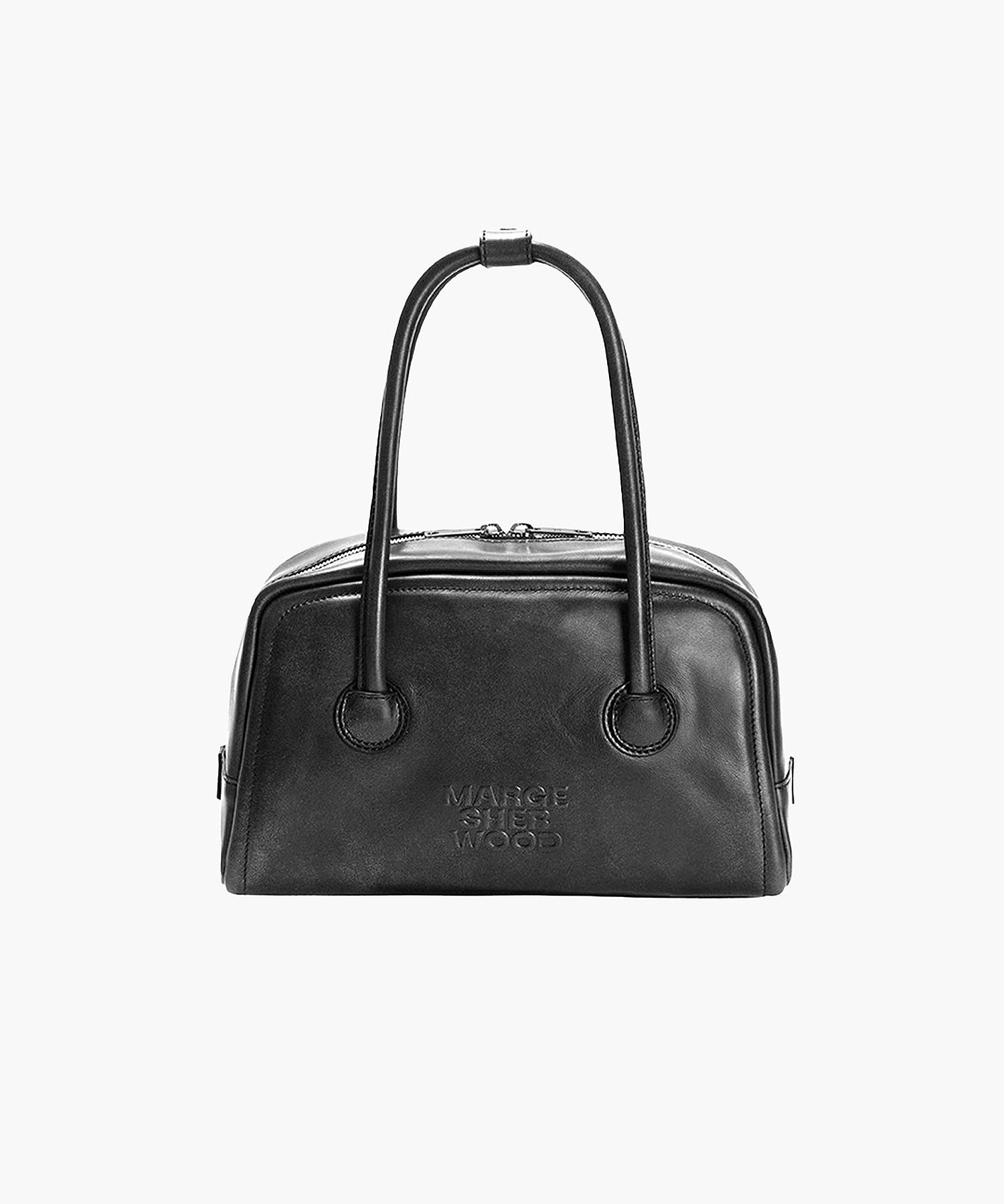 MUSINSA | MARGESHERWOOD SOFT TOTE_washed black two-tone brushed