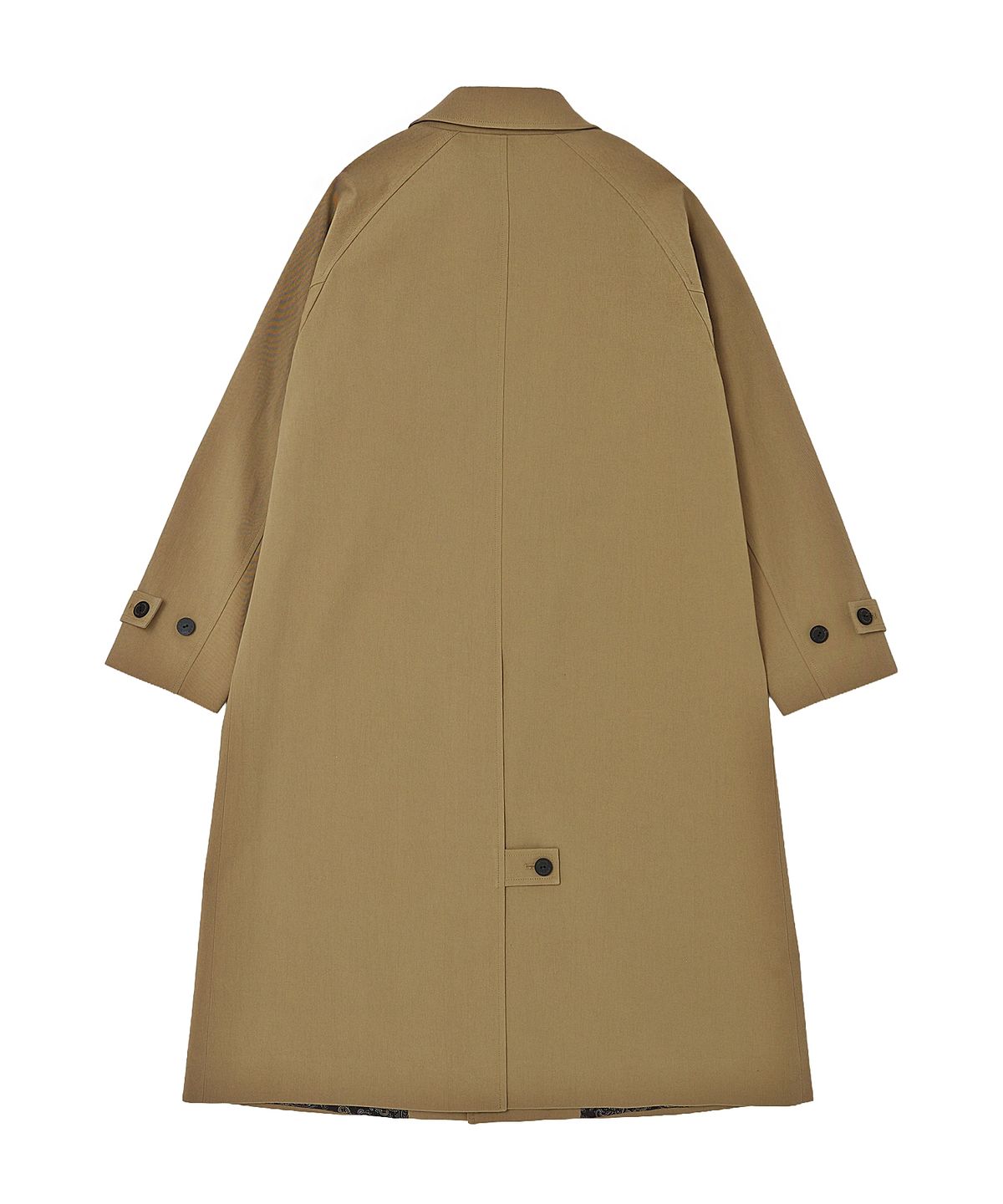 어낫띵(A NOTHING) EARTH COTTON BALMACAAN COAT (Beige)