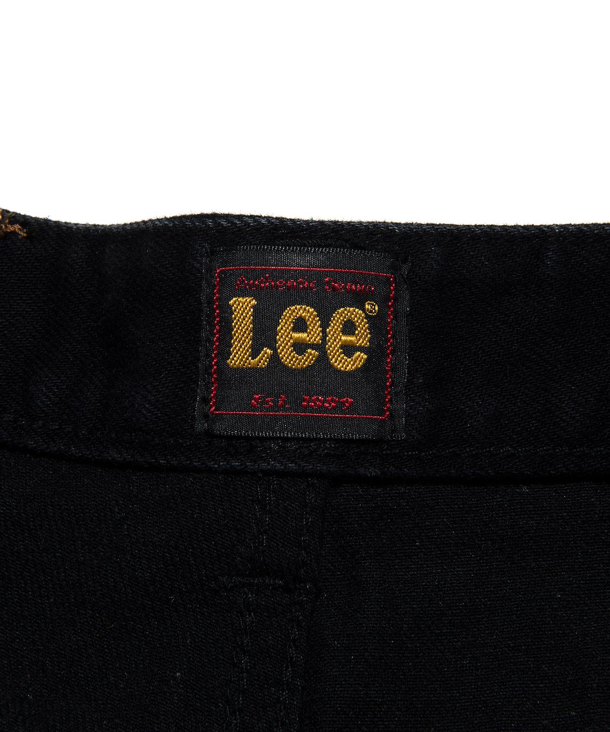 리(LEE) 우먼 베이직 데님 쇼츠 블랙 워시드