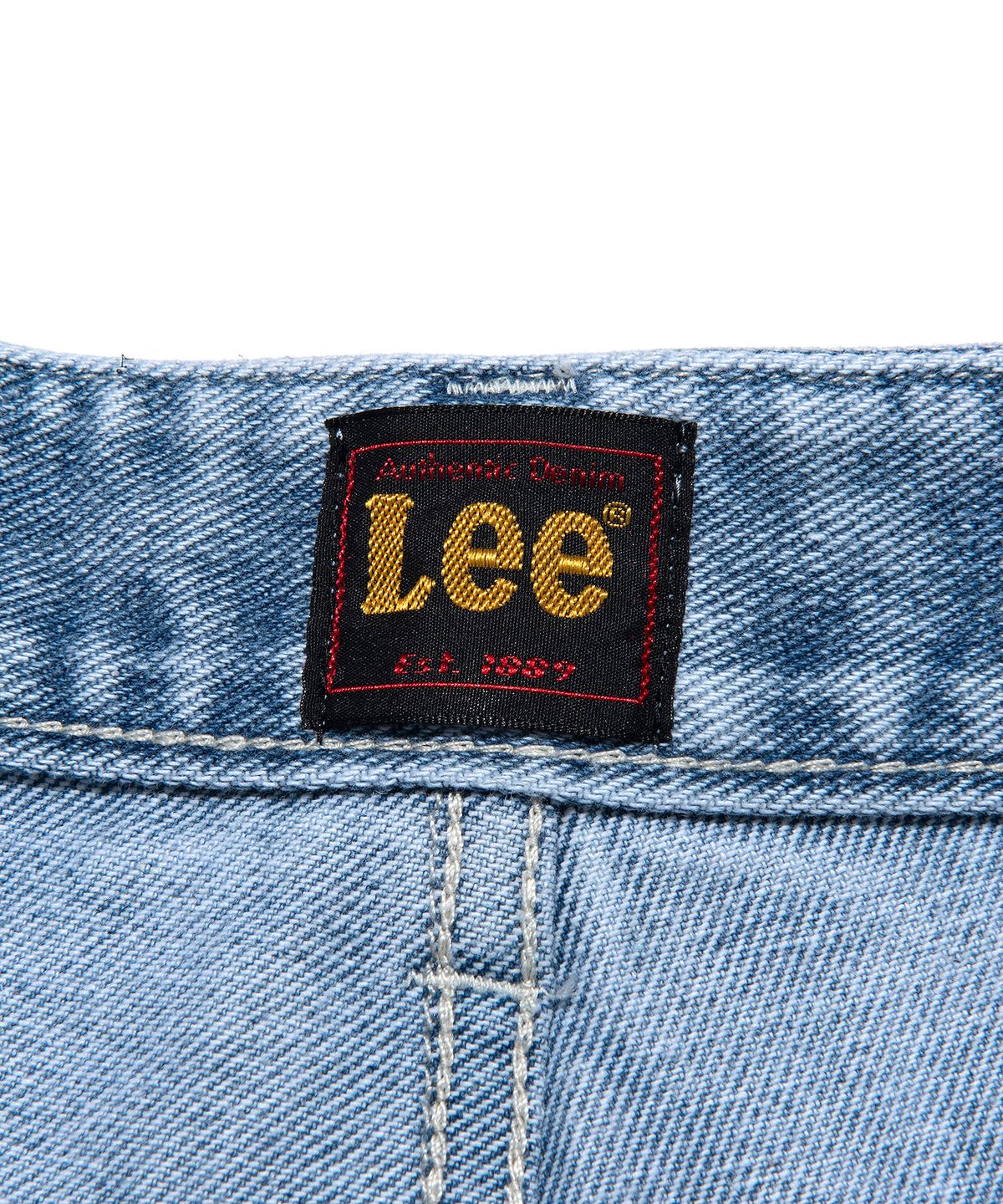 리(LEE) 우먼 베이직 데님 쇼츠 인디고 라이트