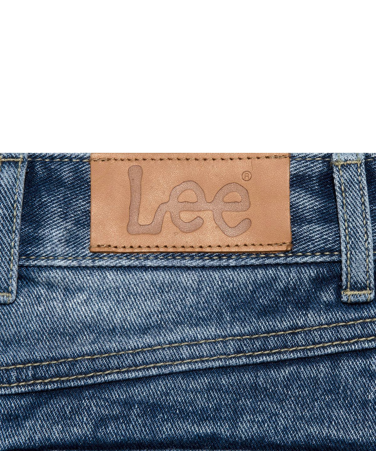리(LEE) 우먼 카고 데님 미니 스커트 인디고 미듐