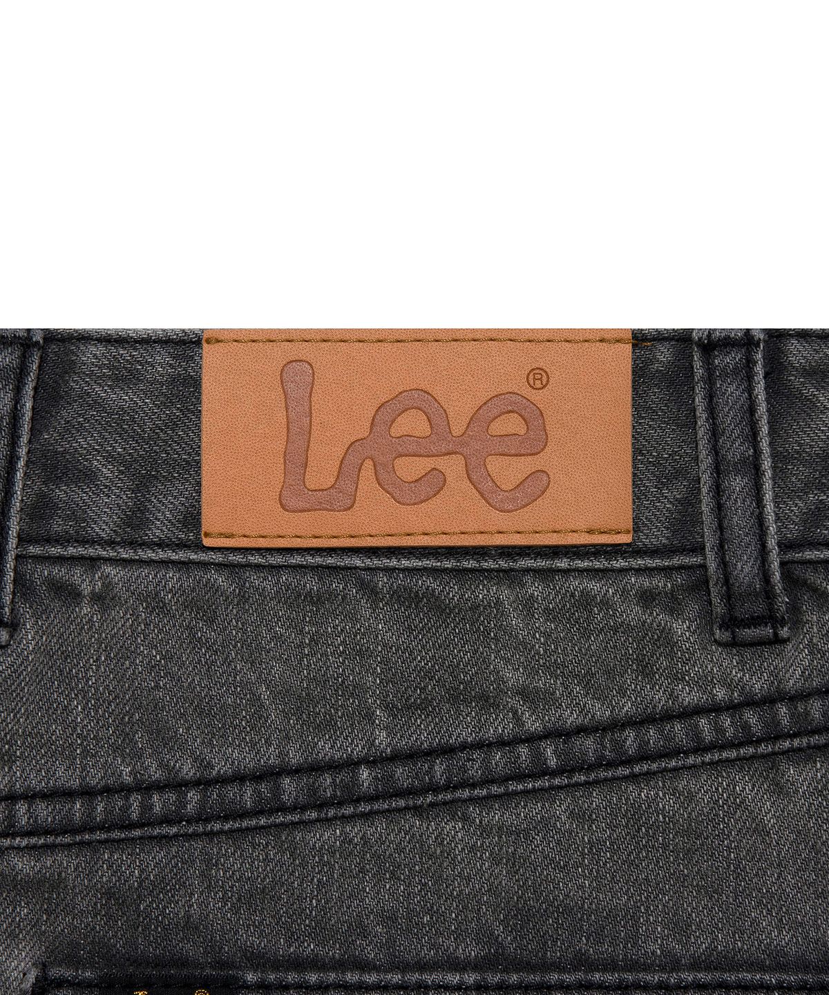 리(LEE) 우먼 카고 데님 미니 스커트 블랙