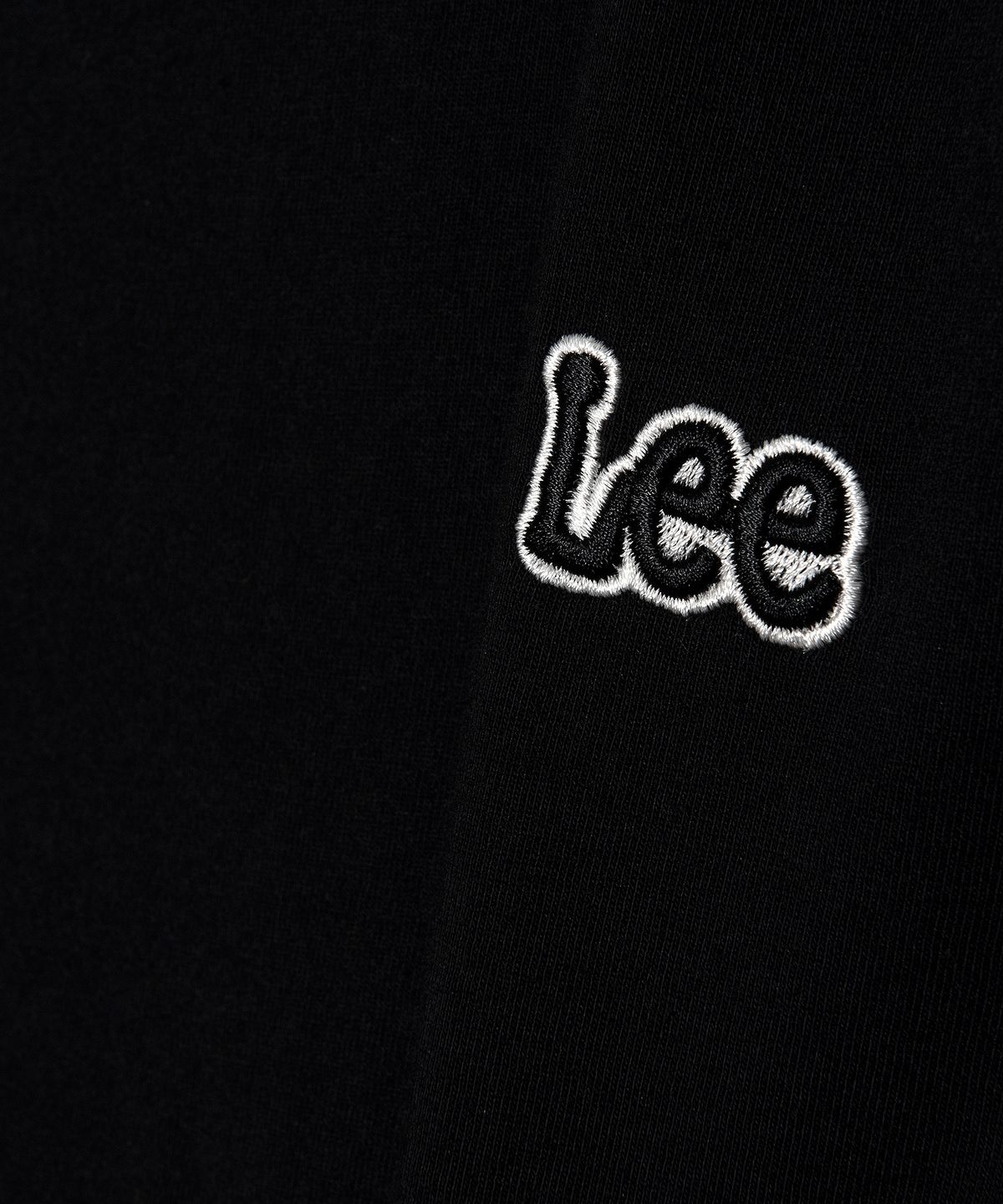 리(LEE) 스몰 트위치 로고 티셔츠 블랙