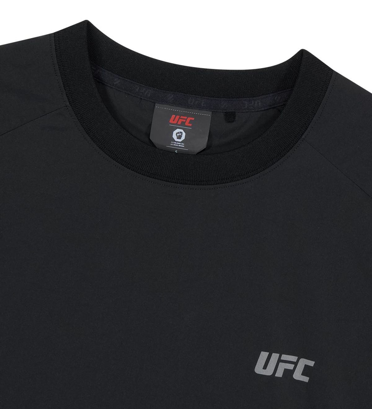 유에프씨 스포츠(UFC SPORT) UFC 베이직 오버핏 긴팔 피스테 블랙 U4SWV1303BK