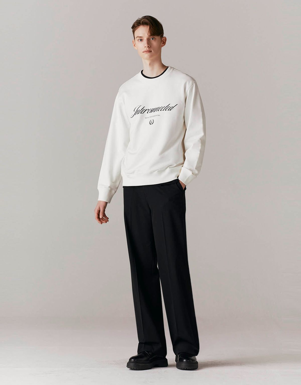 컨셉원(CONCEPTS1ONE) 프린트 테리 크루넥 맨투맨 10024503/024503 [2color]