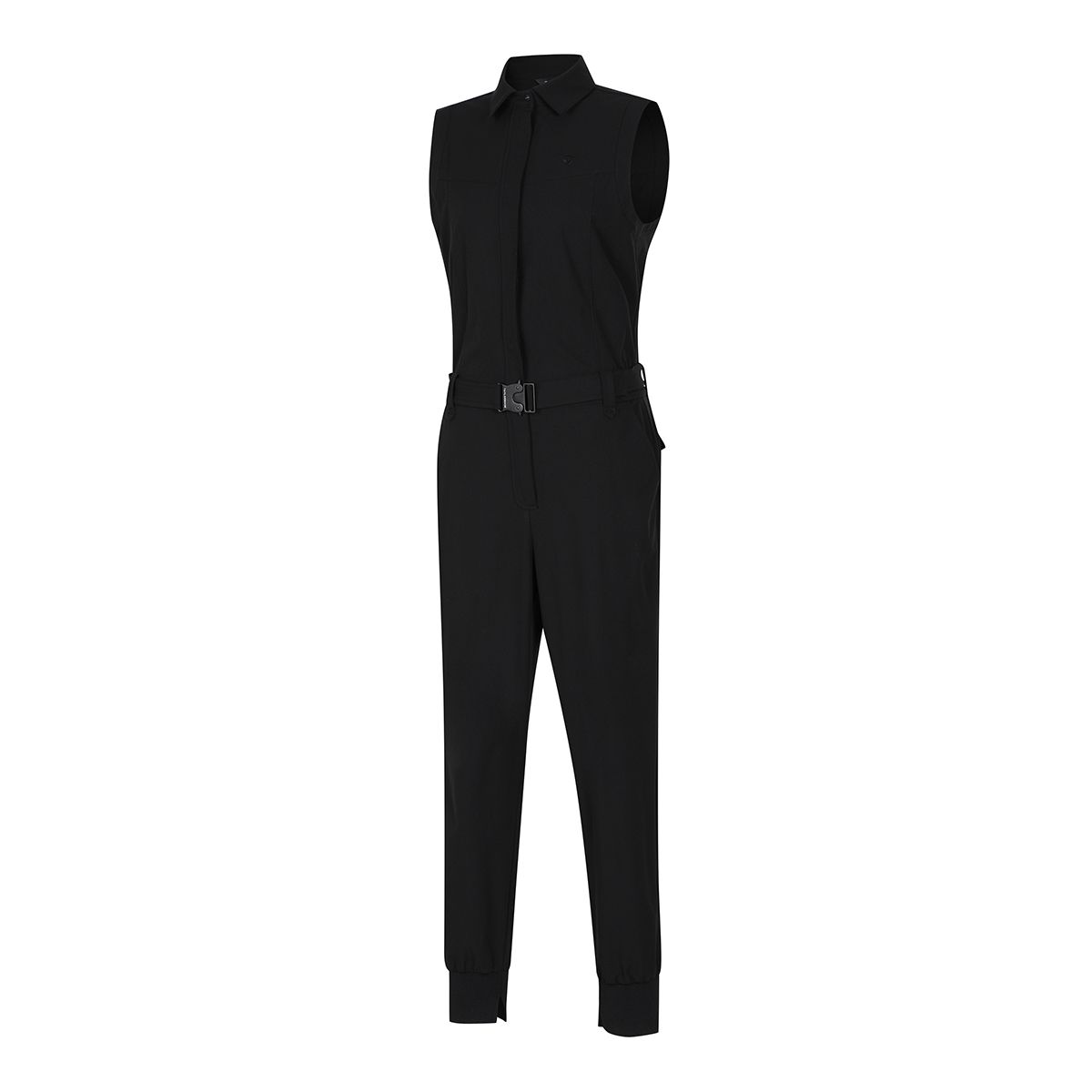 테일러메이드 어패럴(TAYLORMADE APPAREL) 여성 벨티드 카라 민소매 조거 점프 수트 T8031ON5105-199