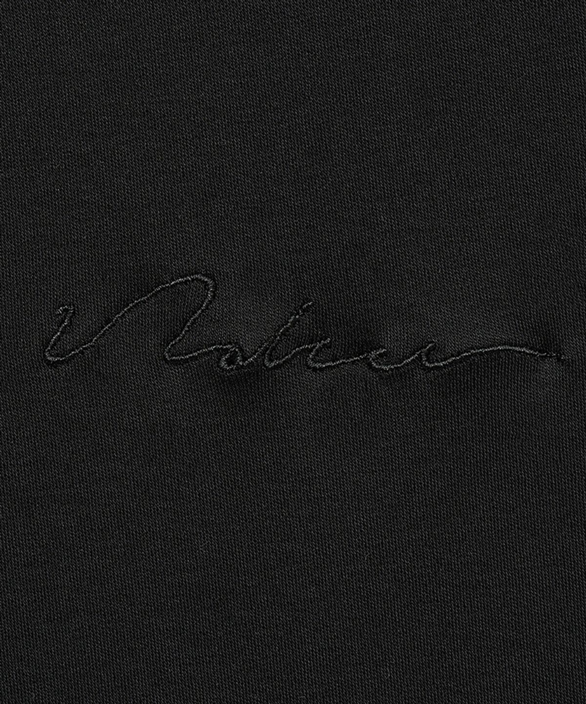 노이어(NOIRER) 코튼 레귤러 슬리브리스 (블랙)