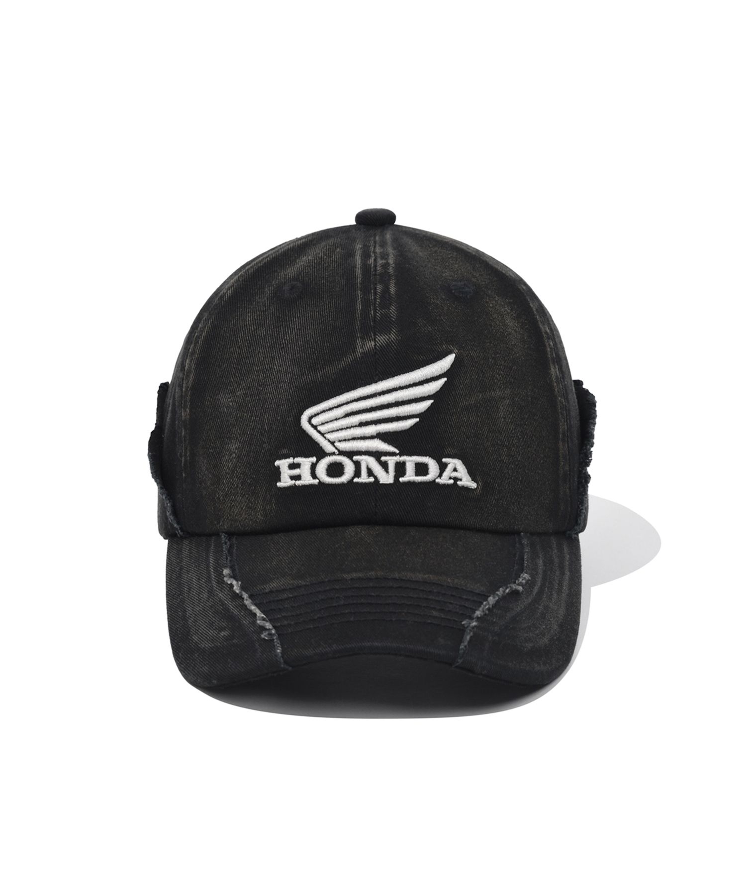 MUSINSA公式 | Honda Motorcycle Vintage Cutoff Cap Black