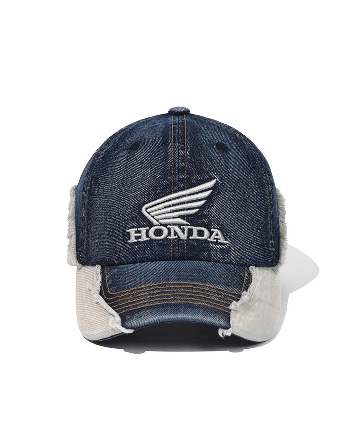 핍스 모터사이클(PHYPS MOTORCYCLE) Vintage Cutoff Cap Dark Navy