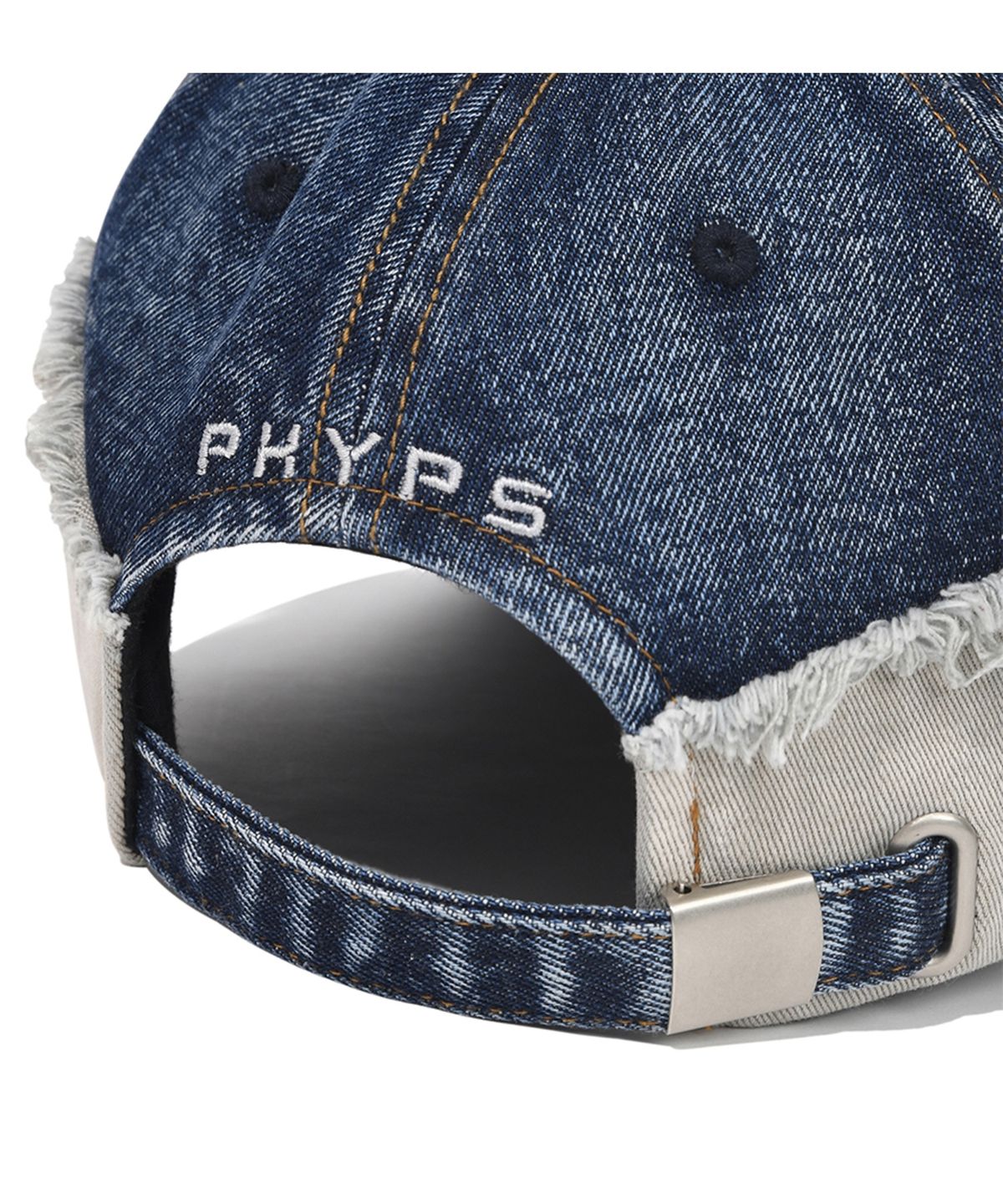 핍스 모터사이클(PHYPS MOTORCYCLE) Vintage Cutoff Cap Dark Navy