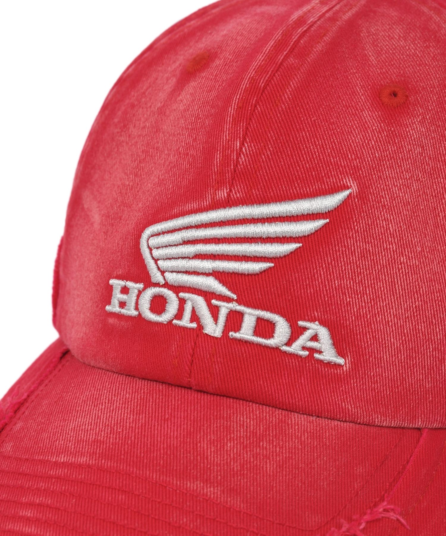 MUSINSA | Honda Motorcycle Vintage Cutoff Cap Red