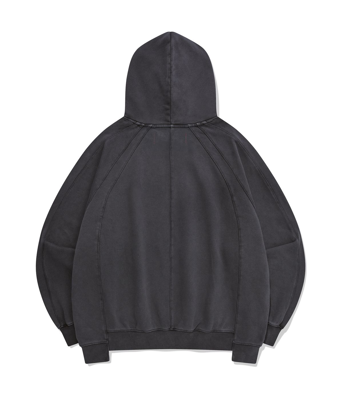 핍스 모터사이클(PHYPS MOTORCYCLE) Vintage Cutoff Hoodie PG Blue Charcoal