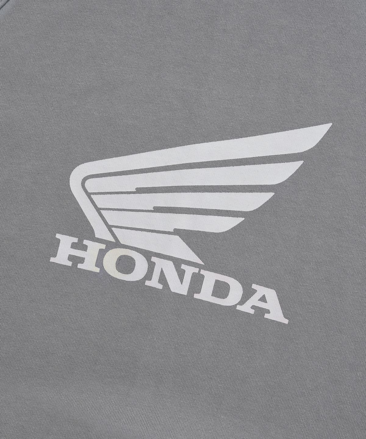 핍스 모터사이클(PHYPS MOTORCYCLE) Vintage Cutoff Hoodie Spray Khaki
