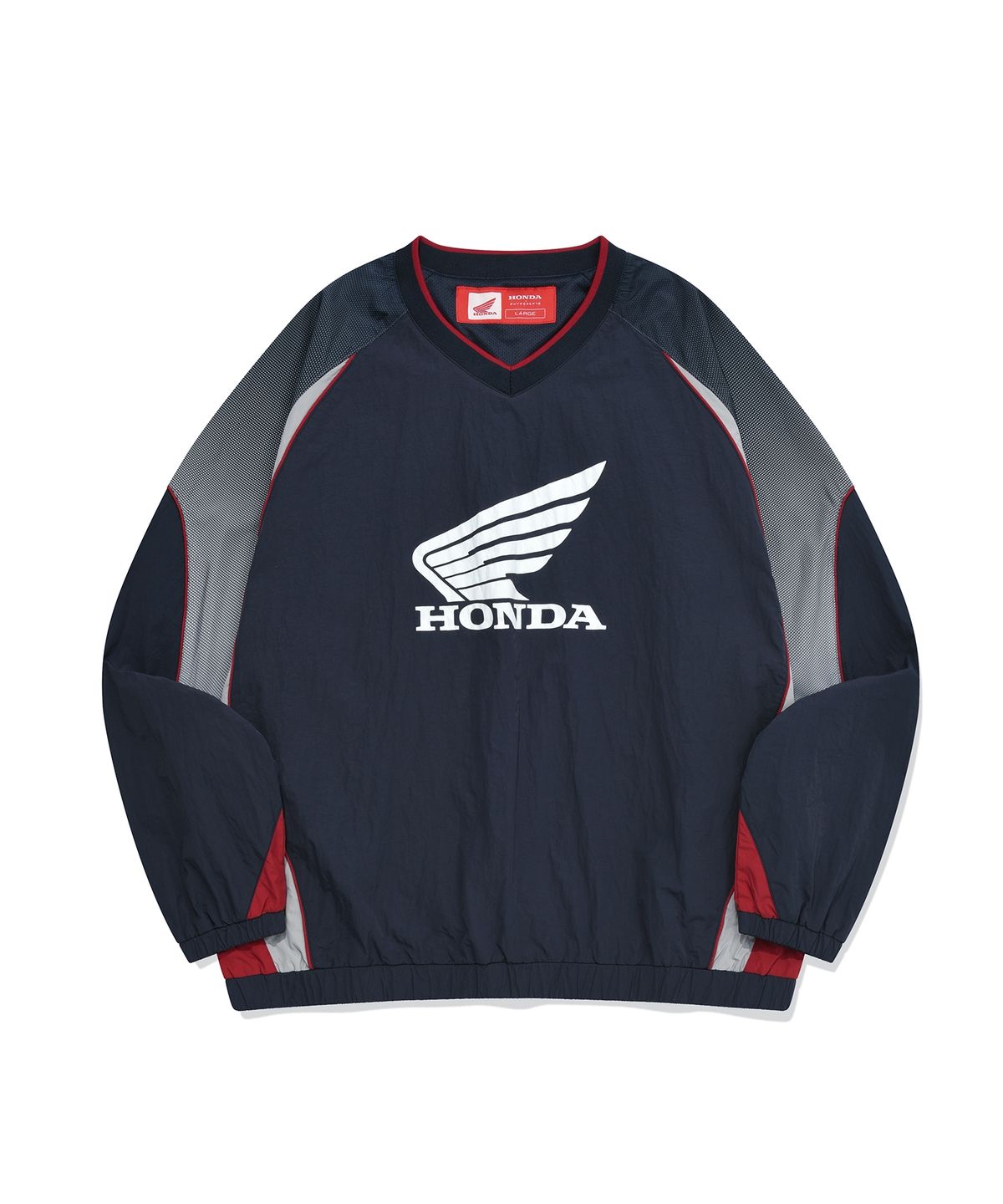 핍스 모터사이클(PHYPS MOTORCYCLE) Speed Track nylon Long sleeve Navy