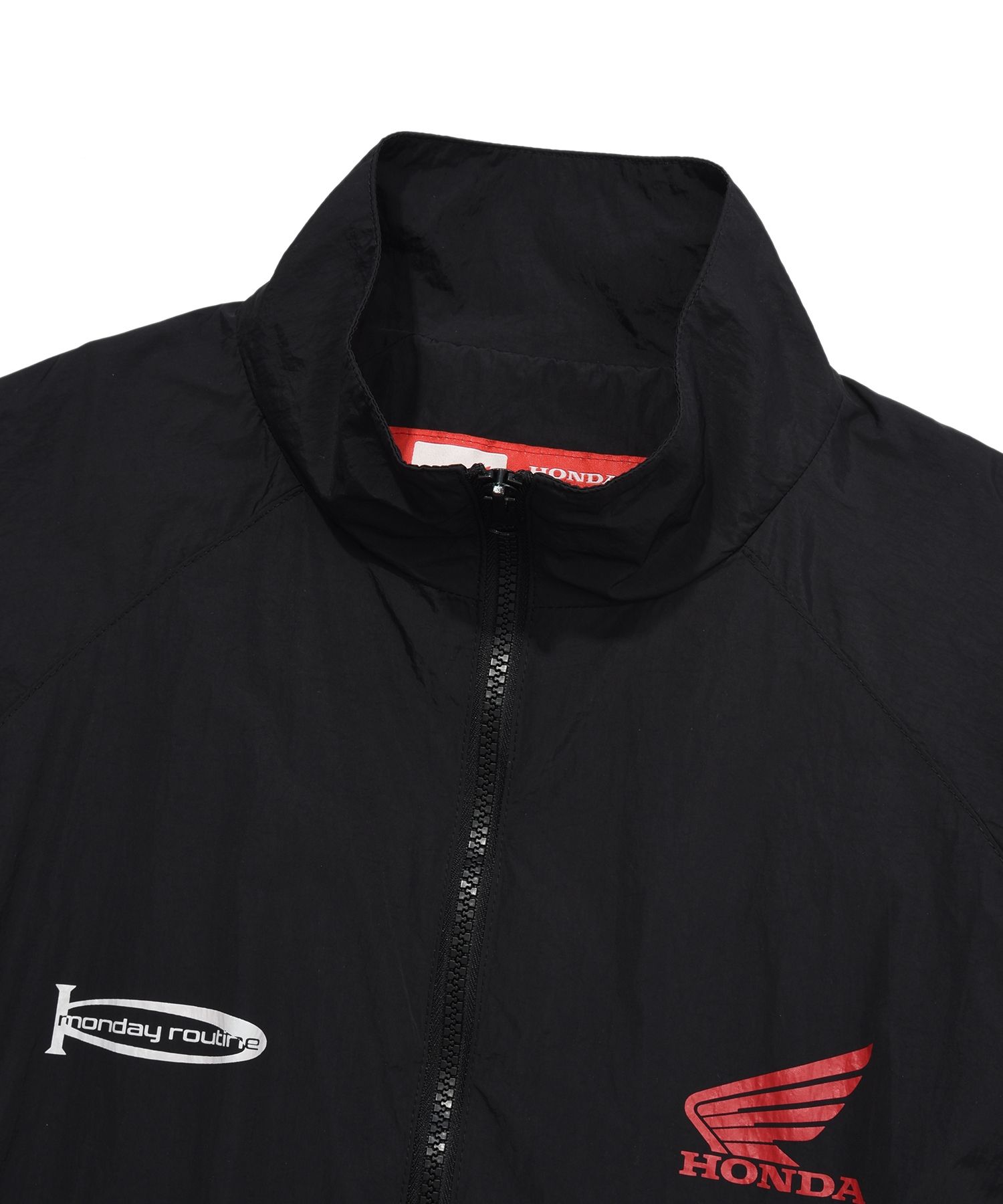 MUSINSA | Honda Motorcycle Honda Track Zip up Jacket Black